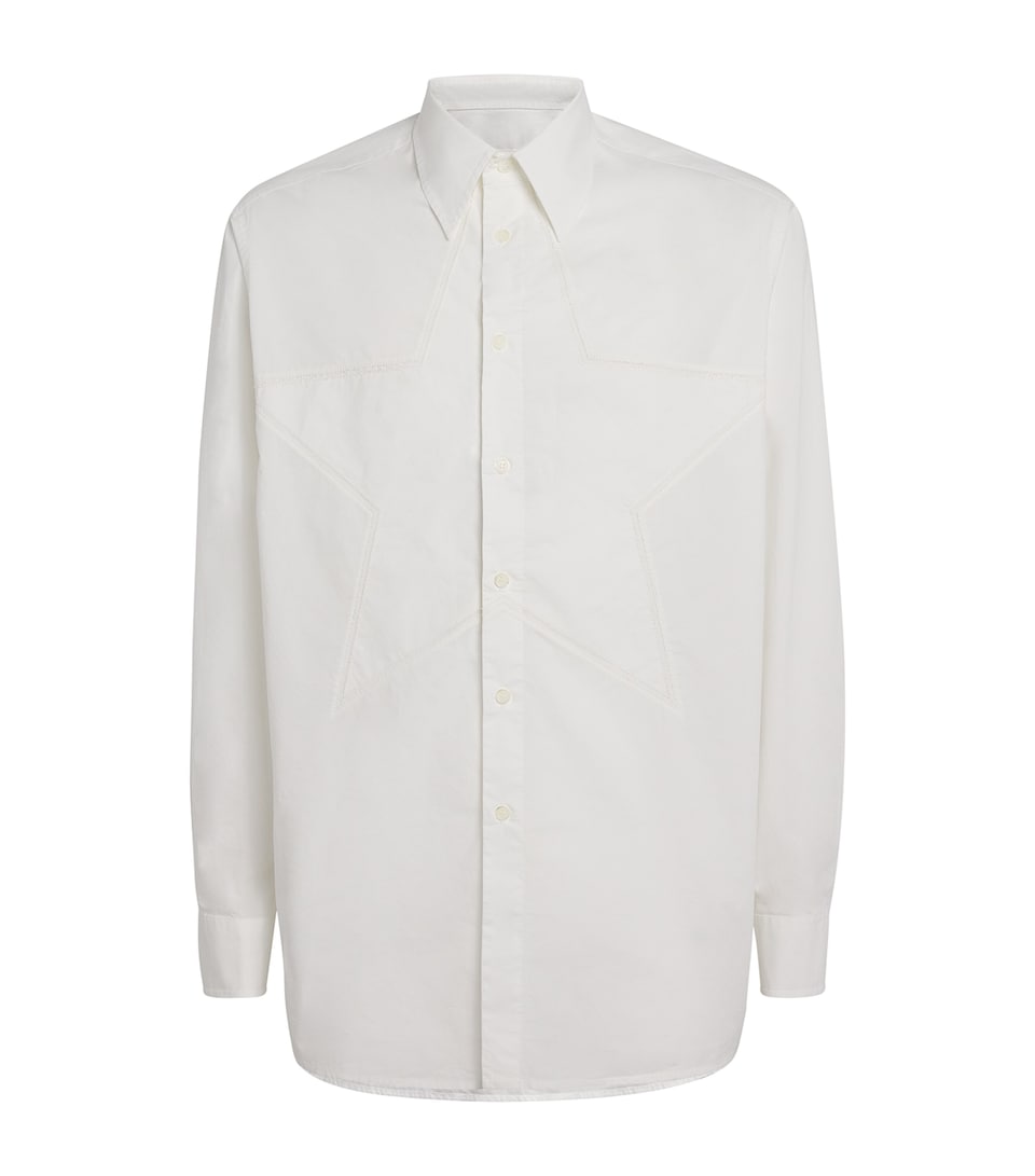Cotton Poplin Star Shirt