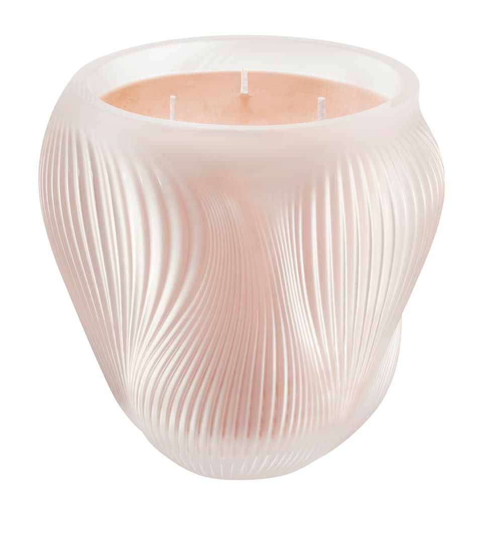 Lalique Crystal Alizé Scented Candle (750g) Clear