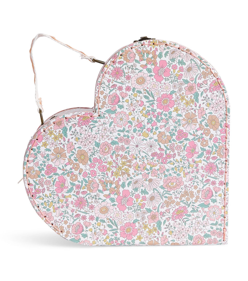 Meri Meri x Liberty Set of 2 Heart Suitcases