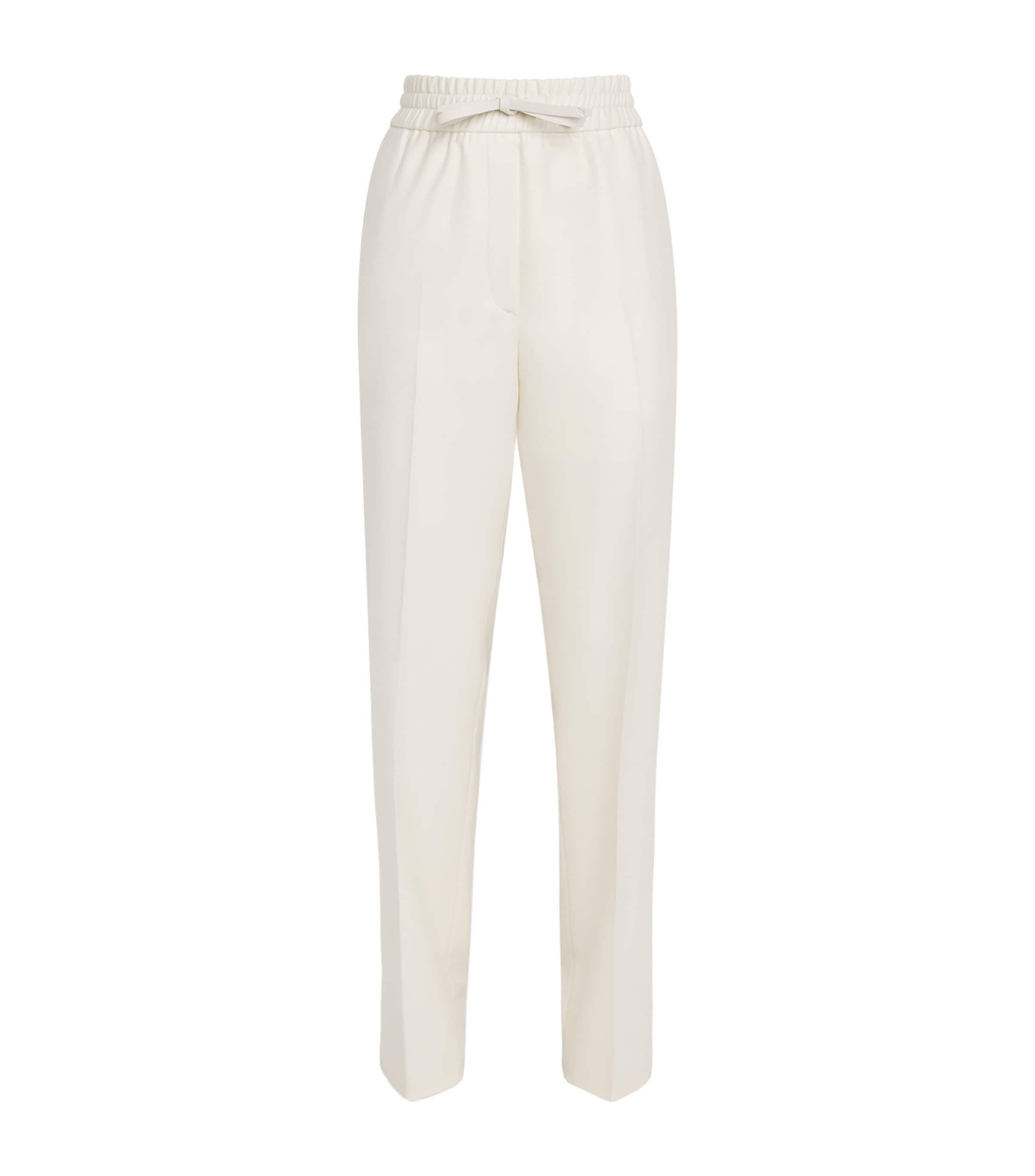 Cashmere Wide-Leg Sweatpants