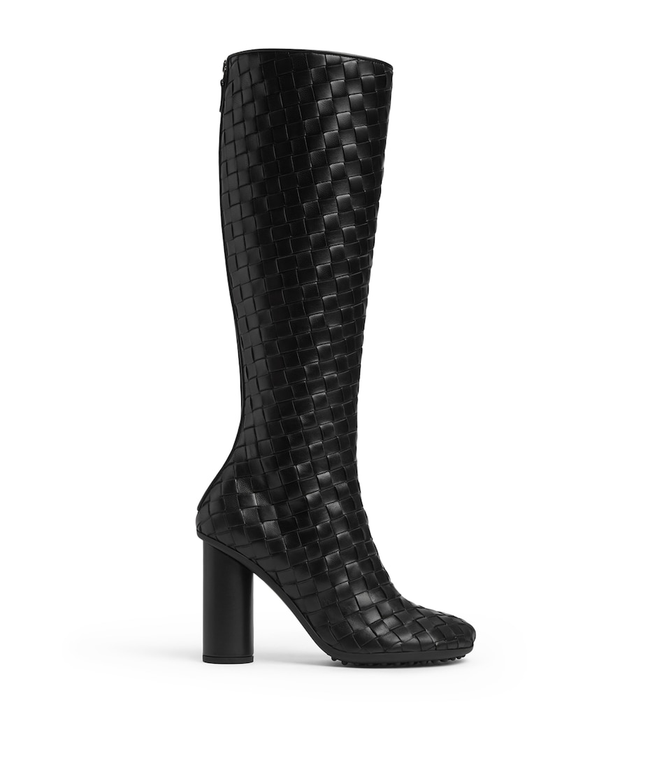 Lambskin Atomic Knee-High Boots 90
