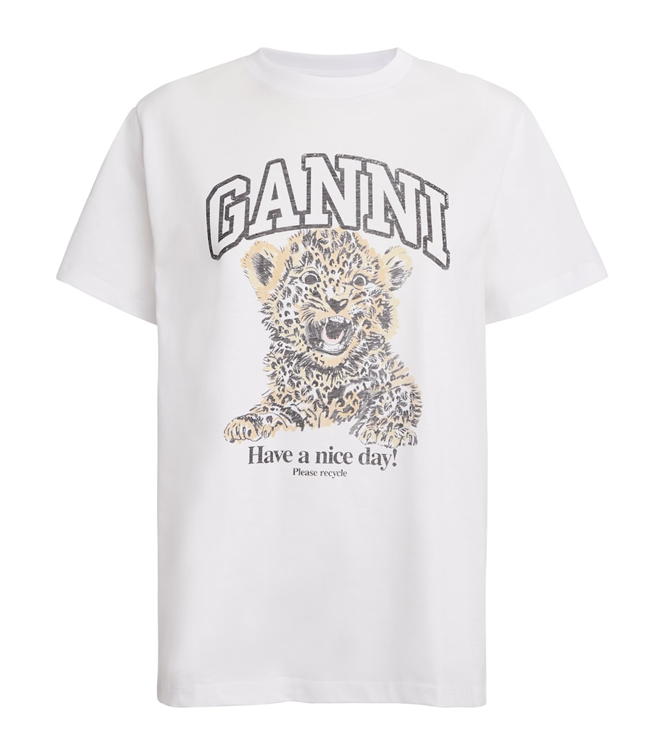 Cotton Leopard T-Shirt