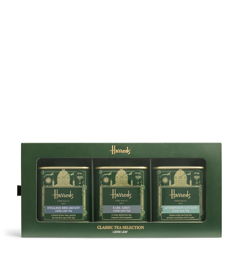 Harrods Classic Loose Leaf Tea Selection (3 x 50g)