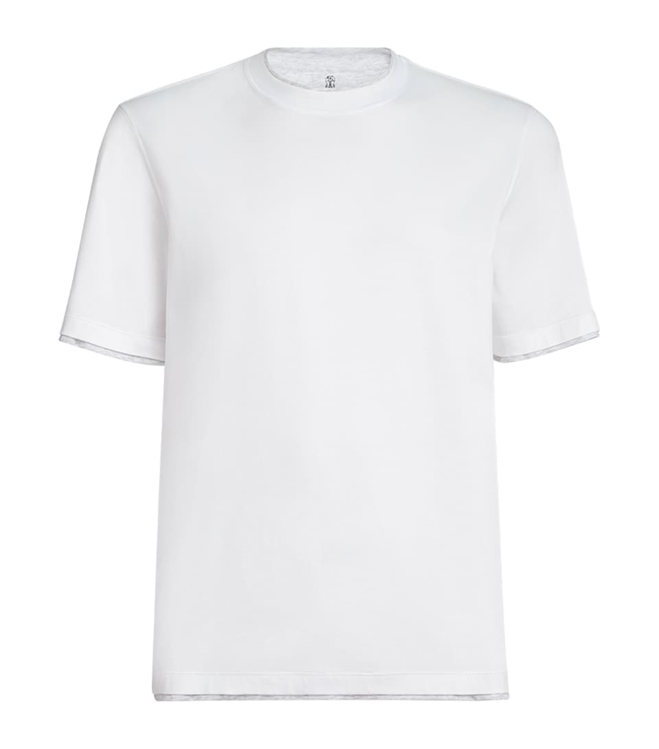 Brunello Cucinelli Mens Cotton T-Shirt