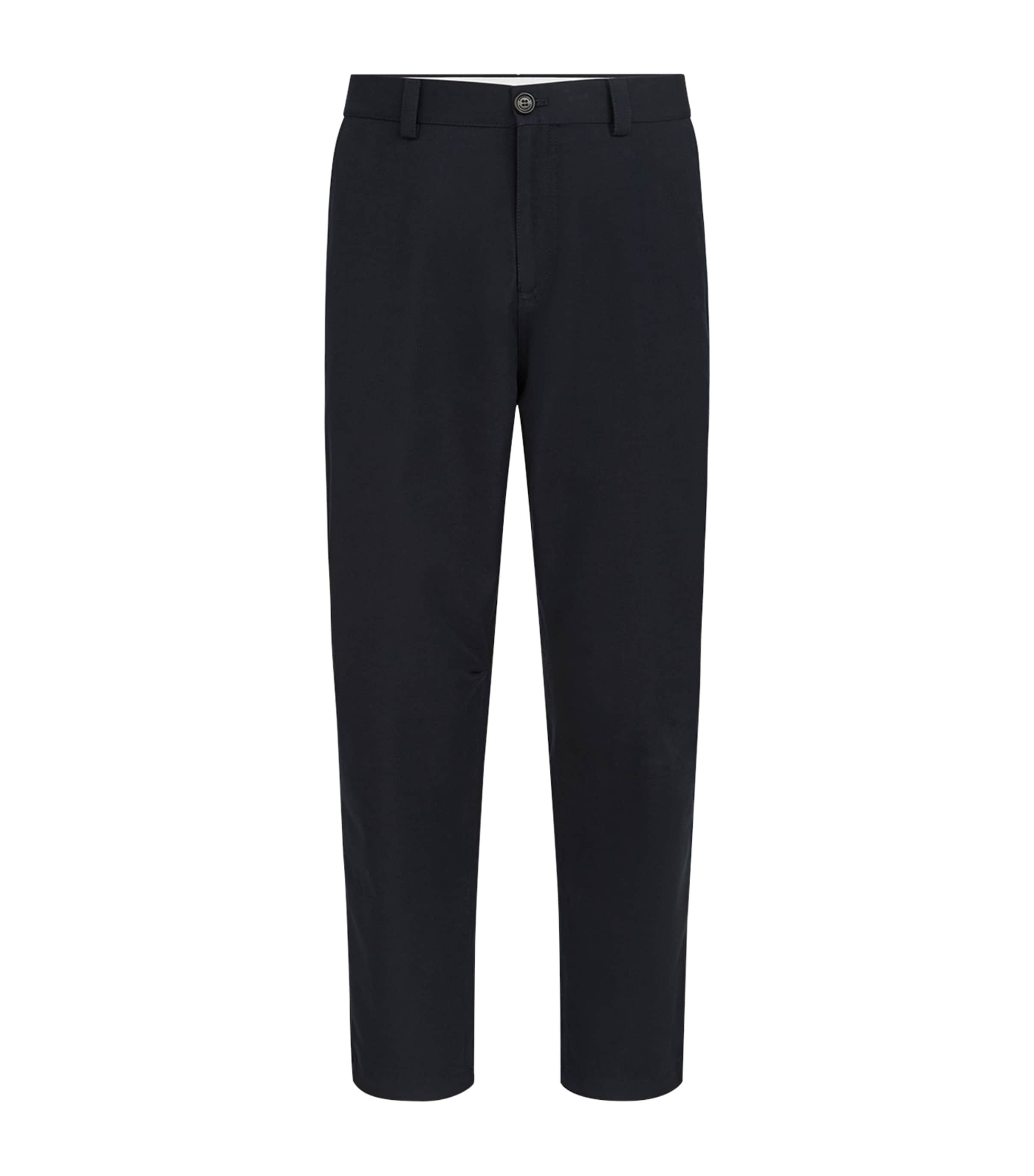 Brunello Cucinelli Mens Cotton-Wool Straight Trousers