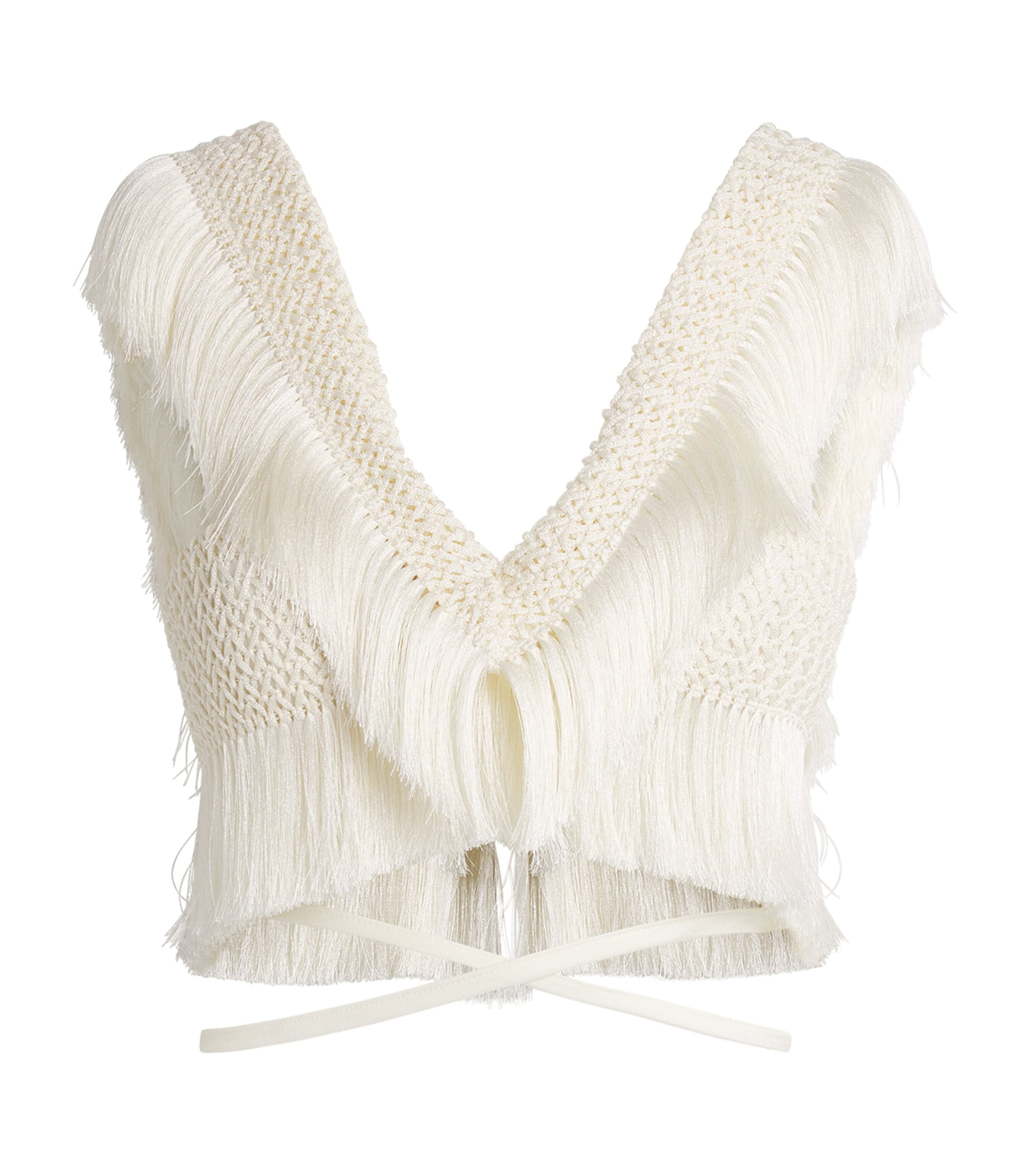 Fringed Samba Crop Top