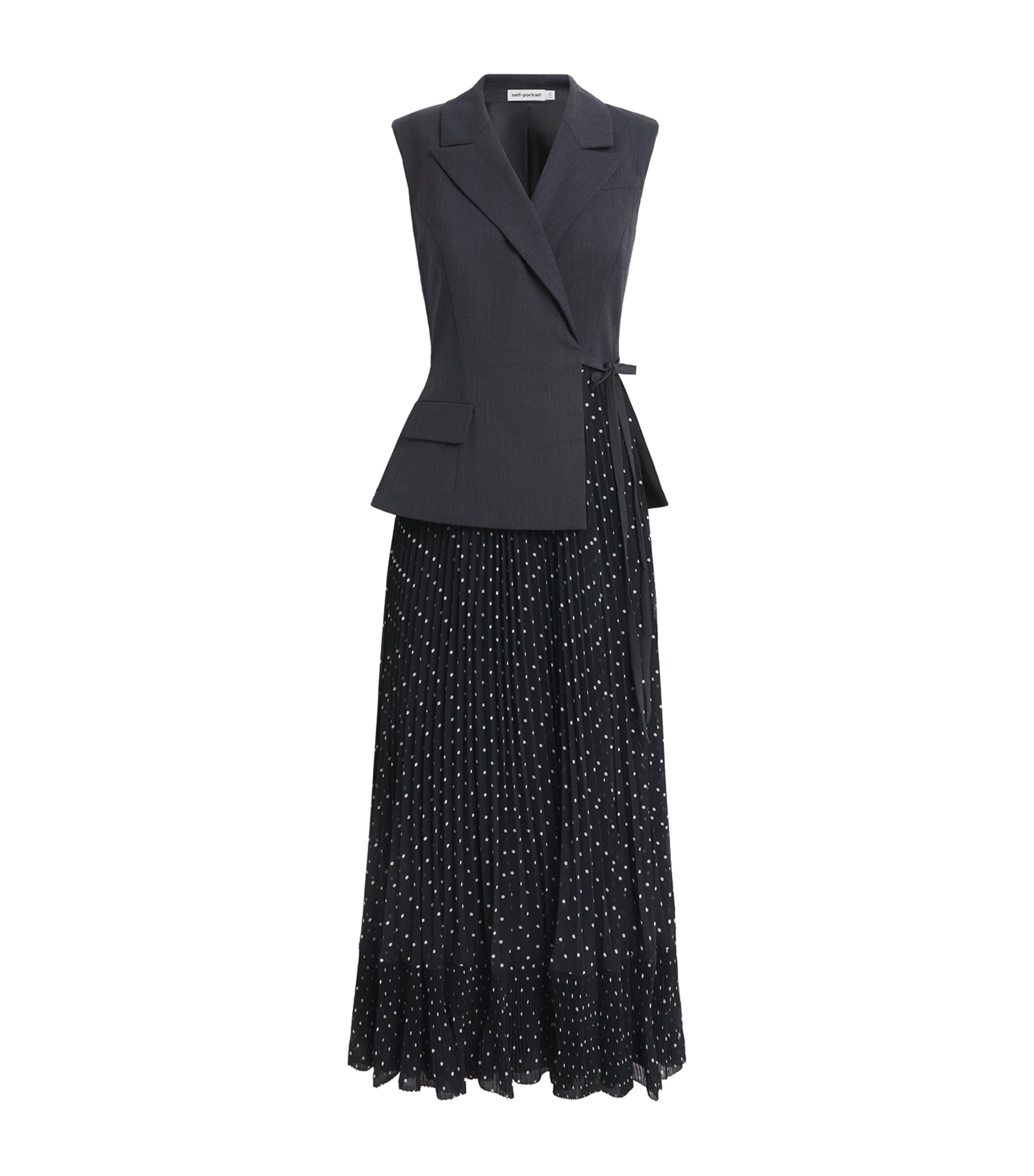 Polka Dot Midi Dress