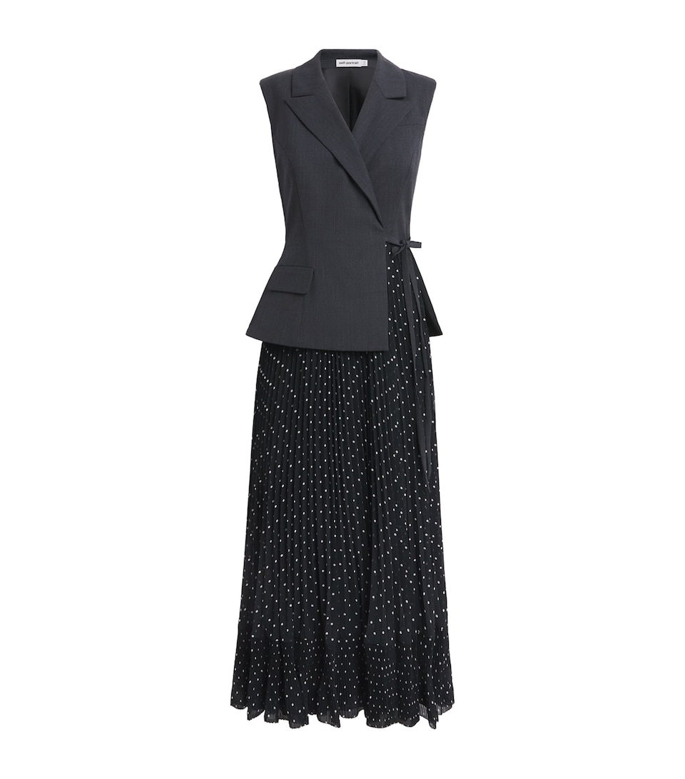 Polka Dot Midi Dress