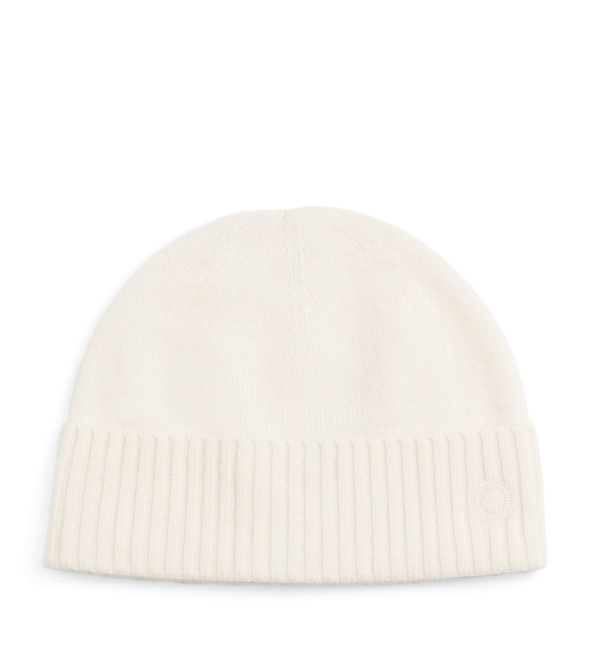 Harrods Cashmere Hat Ivory