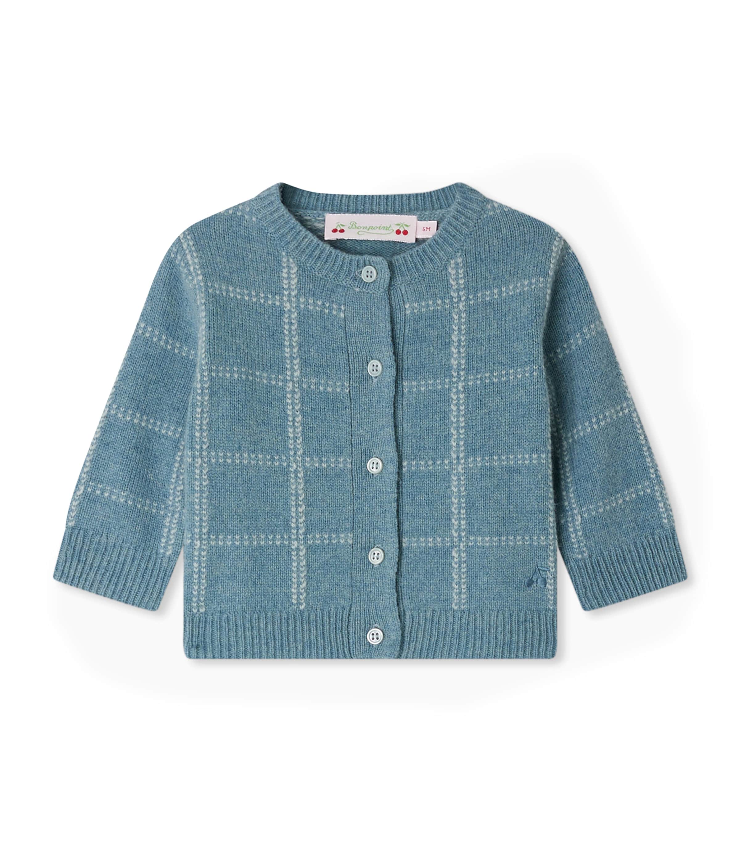 Wool Plaid Jodina Cardigan (24-36 Months)