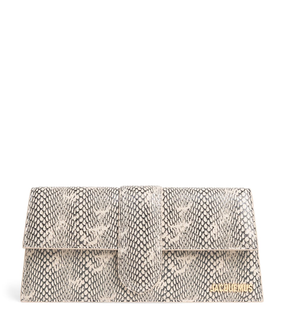 Long Leather Bambino Shoulder Bag