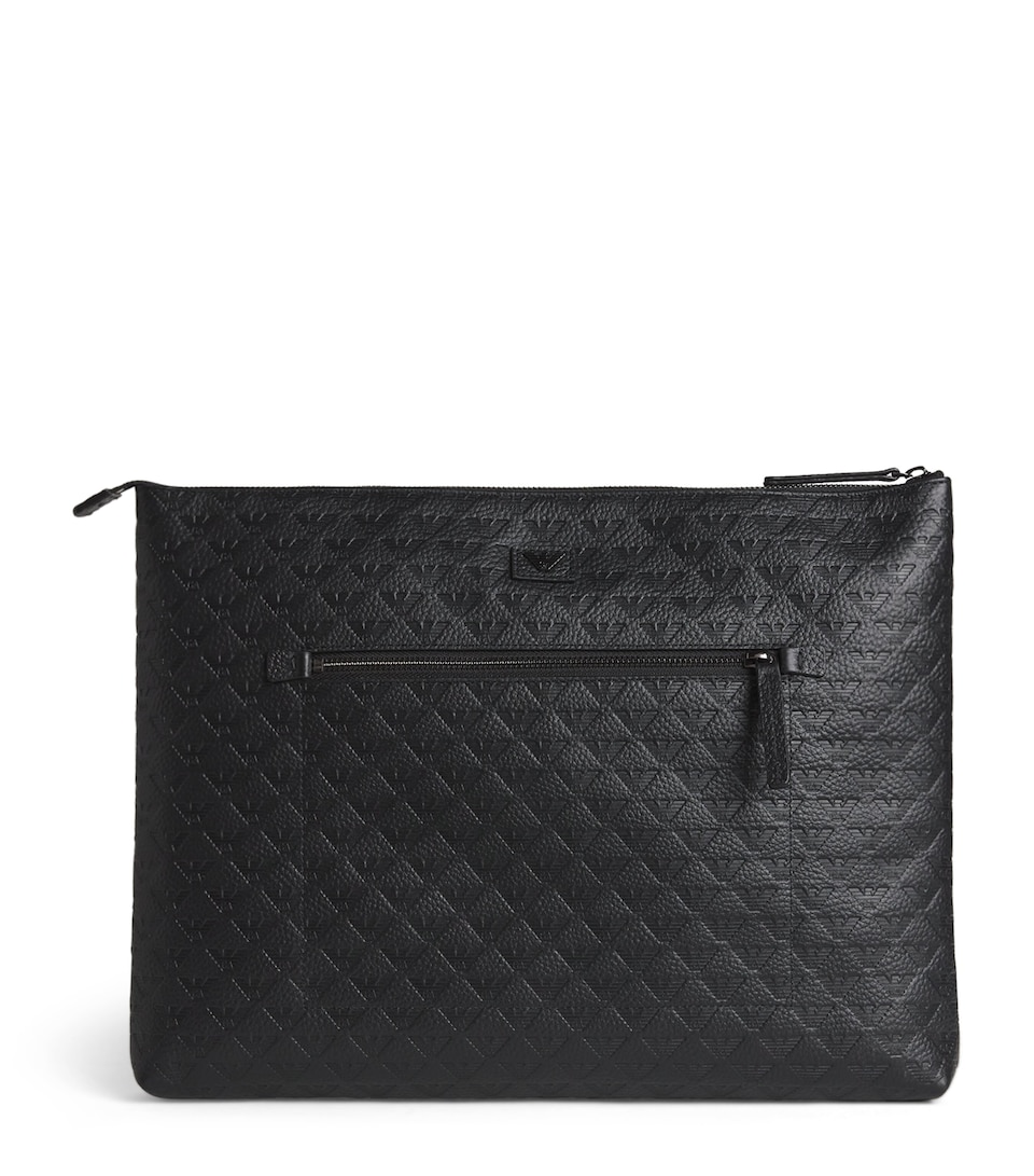 Leather Embossed Eagle Document Holder