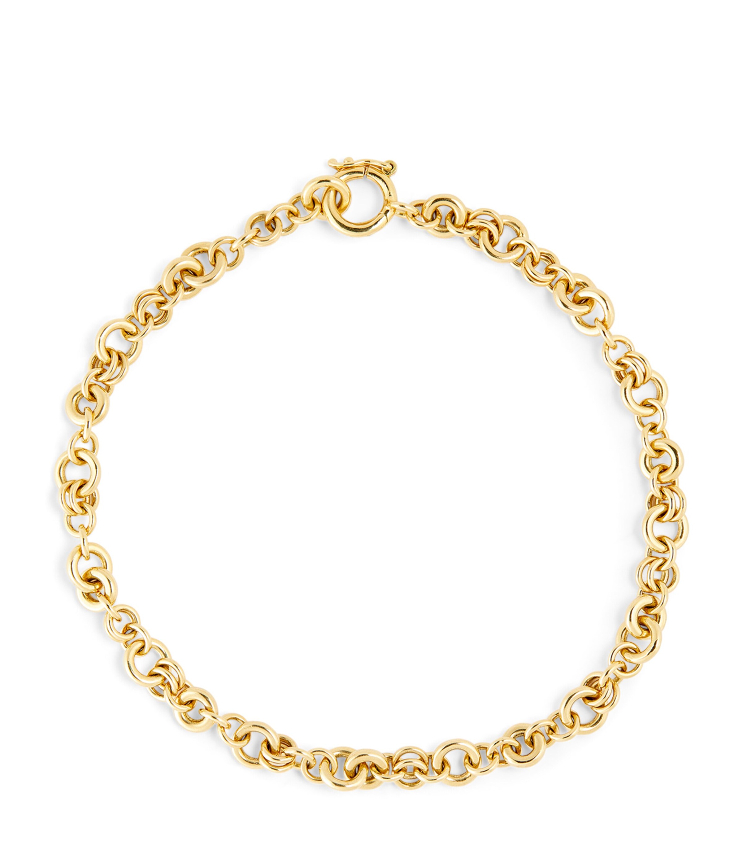 Yellow Gold Helio Chain Bracelet