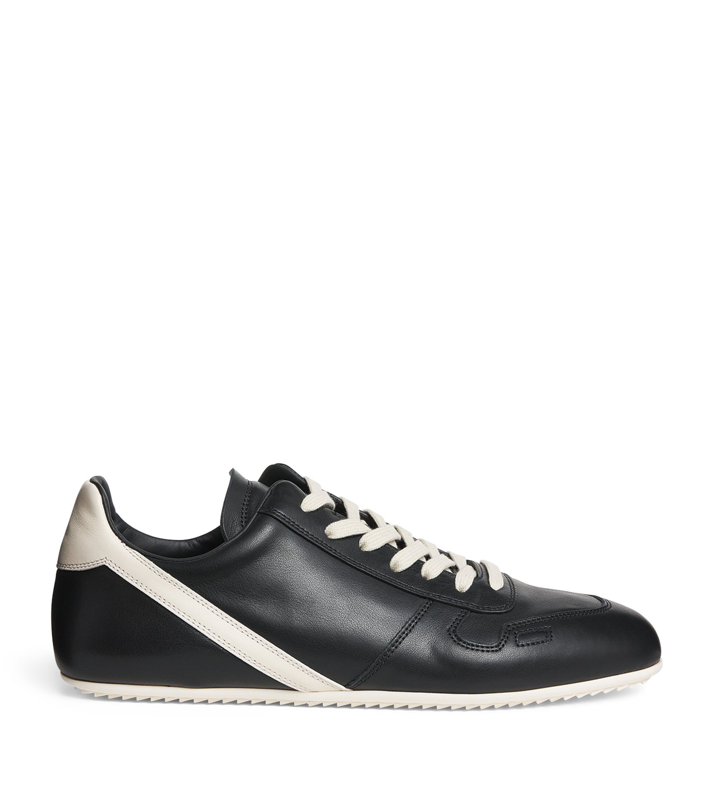 Leather Minimal Low-Top Sneakers
