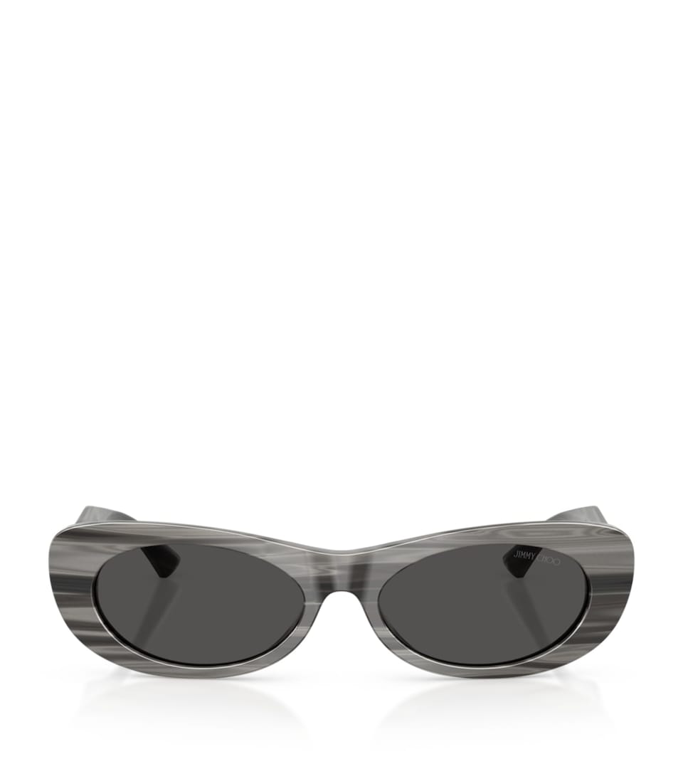 Oval Logo Sunglasses