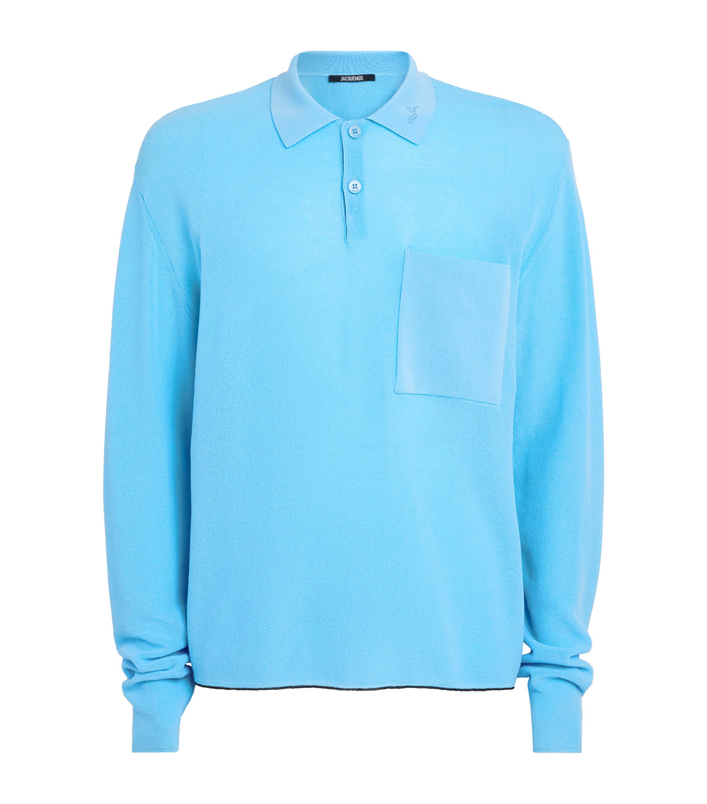 Cotton-Blend Tricot Polo Shirt