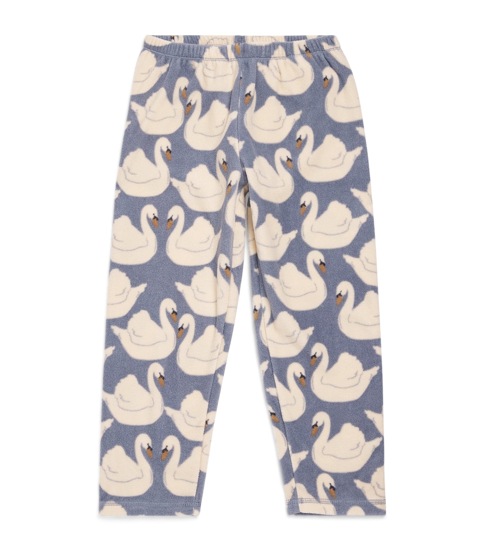 KONGES SLOJD Fleece Tavi Sweatpants (18 Months-8 Years) Swan