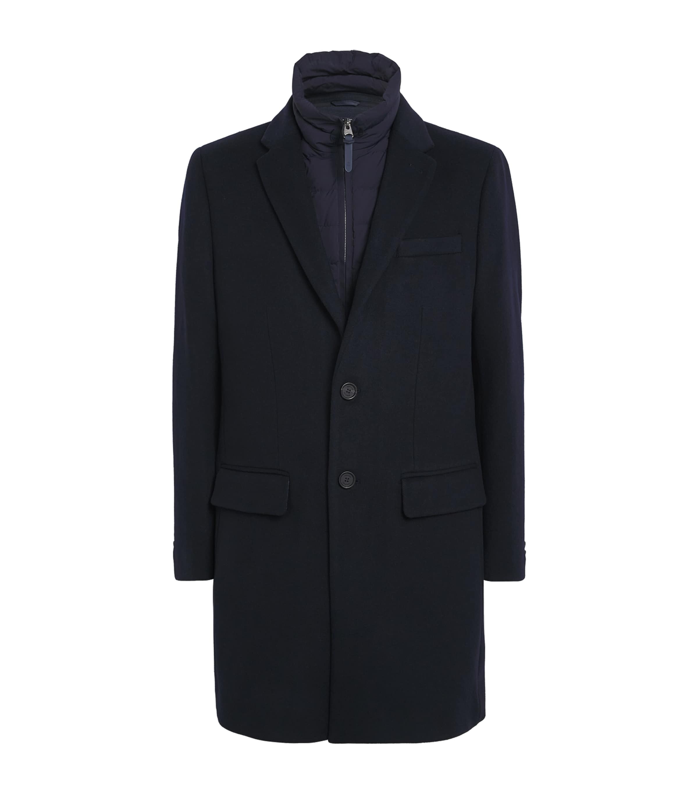 Mackage Mens 3-in-1 Mathias Down-Liner Coat Navy