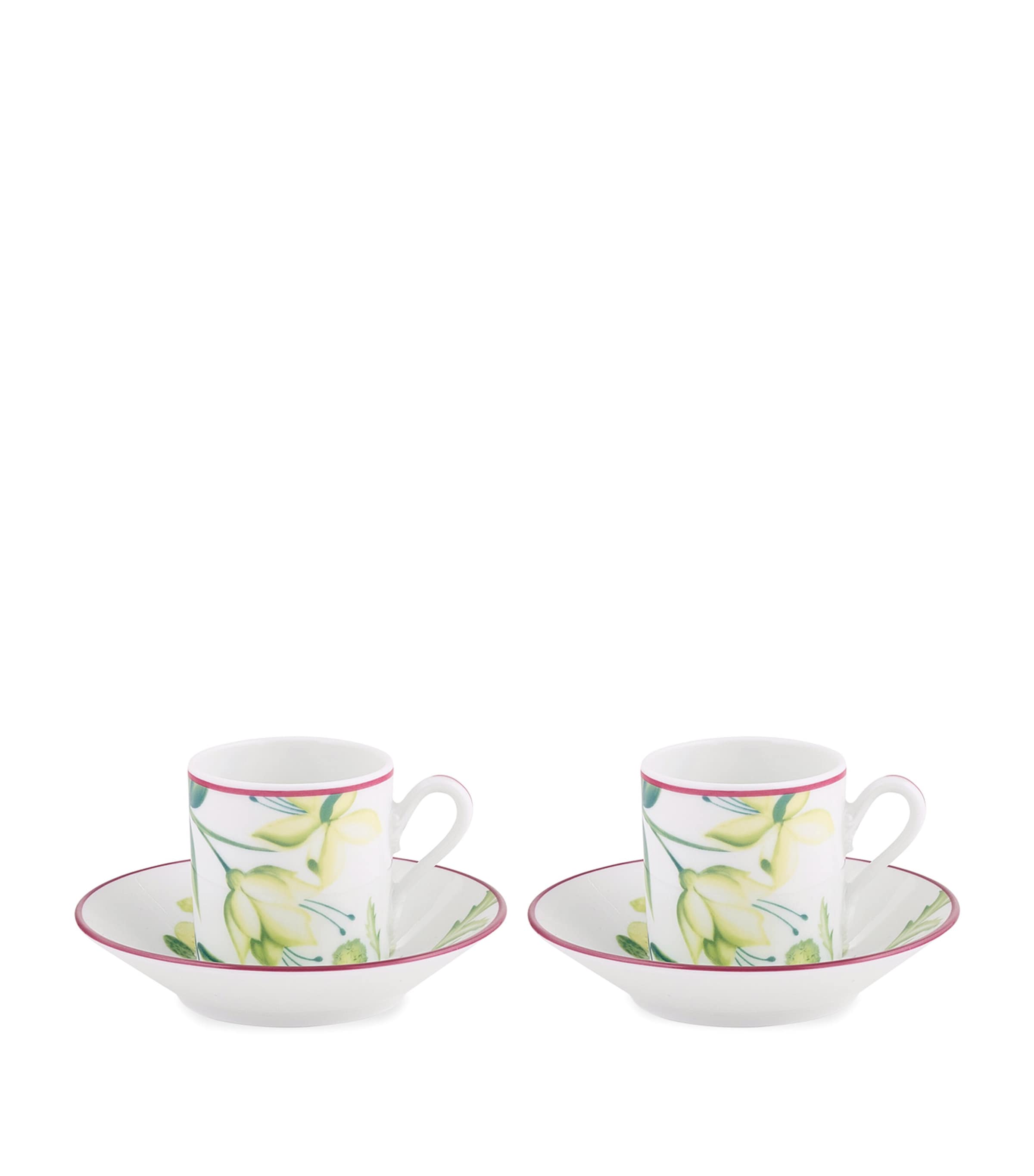 GINORI 1735 Florenza Espresso Cup and Saucer (Set of 2)