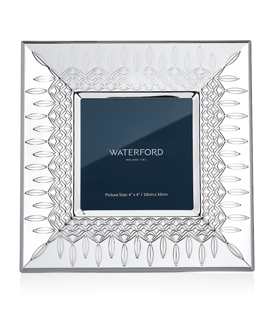 Waterford Silver-Plated Lismore Photo Frame (4" x 4") Silver