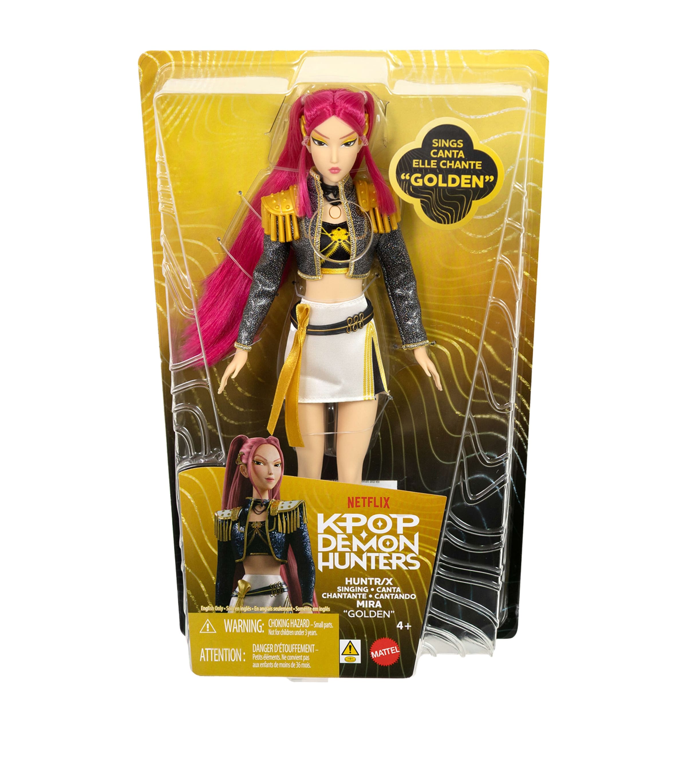 Gui Gui KPop Demon Hunters Mira Golden Singing Doll
