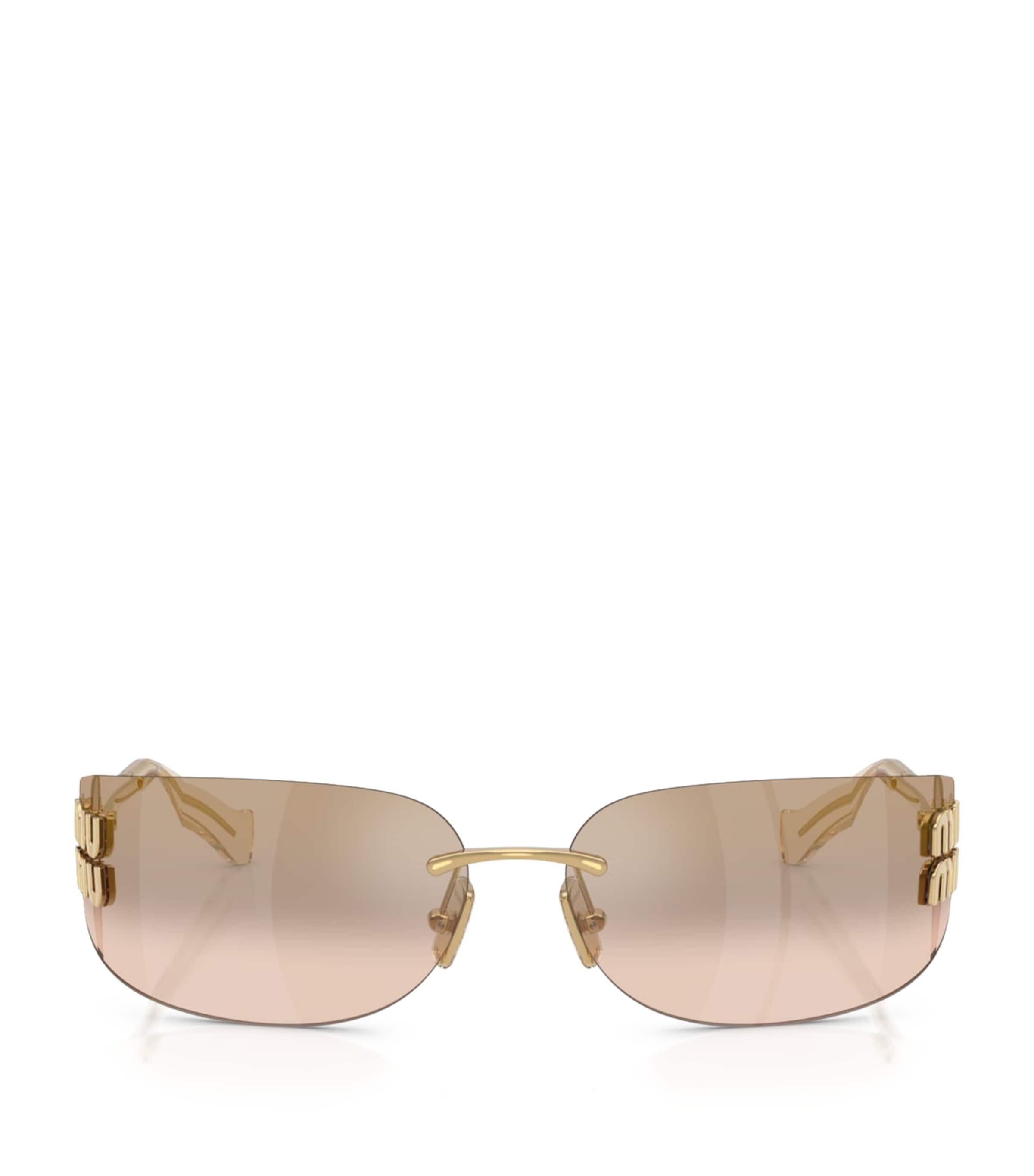 Metal Frameless Sunglasses