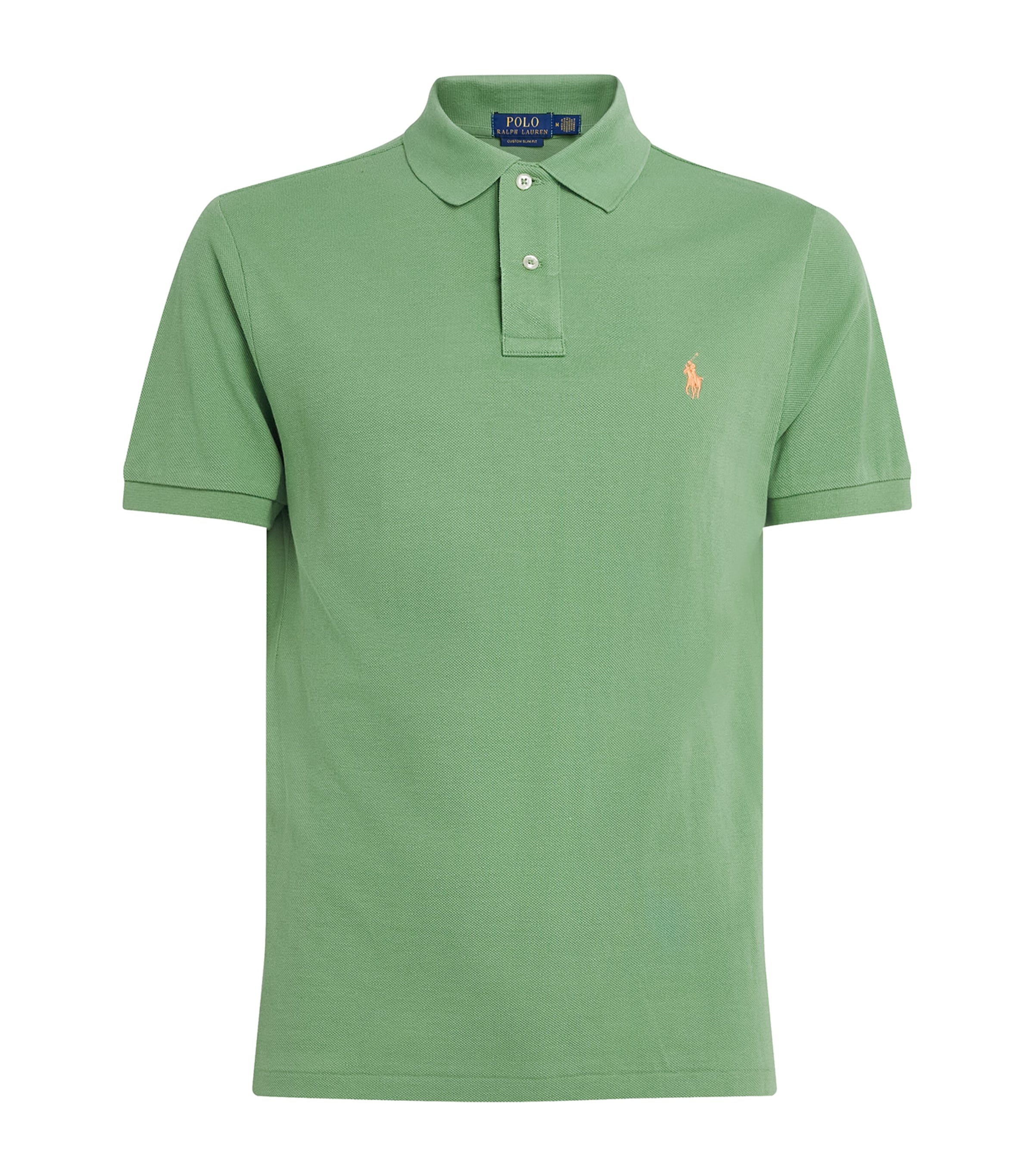 Cotton Mesh Custom-Fit Polo Shirt