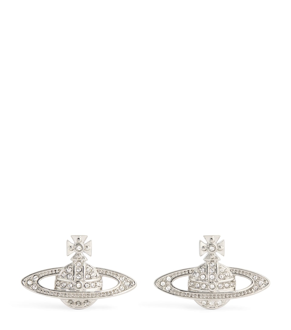 Mini Mayfair Bas Relief Stud Earrings
