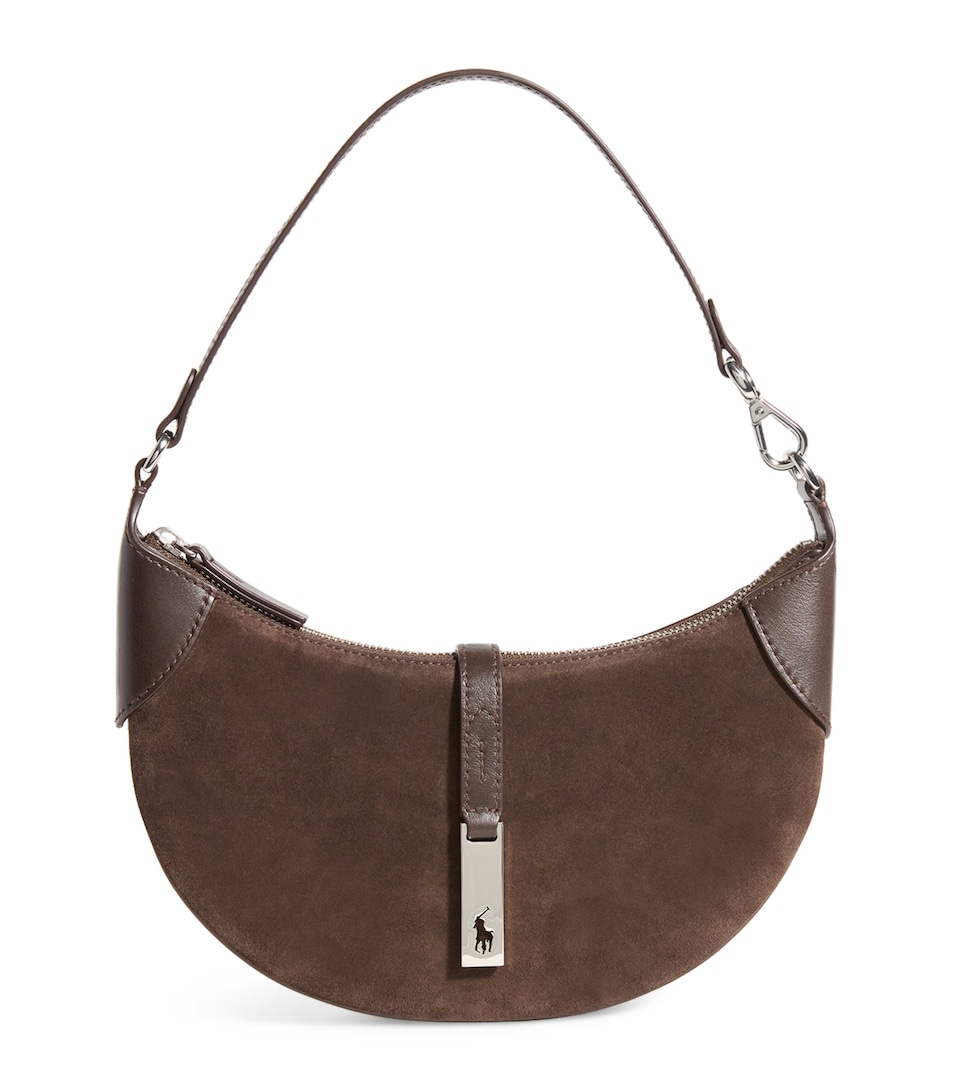 Mini Suede ID Shoulder Bag