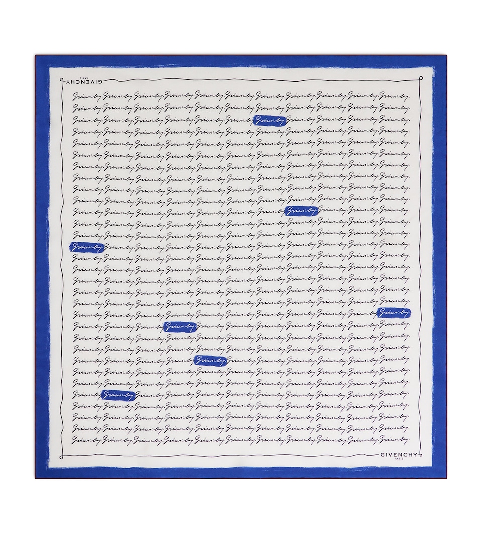 Givenchy Silk Signature Scarf