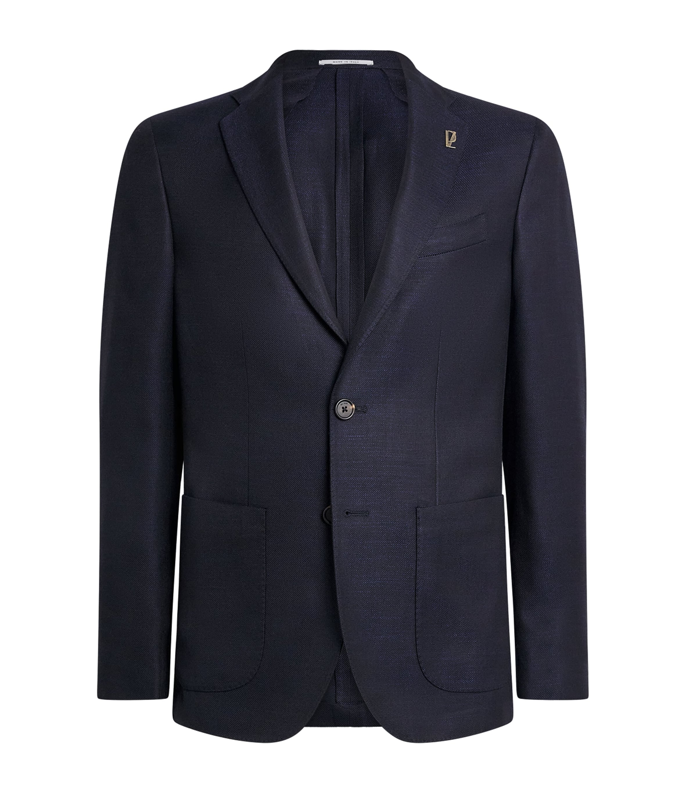 Pal Zileri Mens Brera Blazer Blue Navy