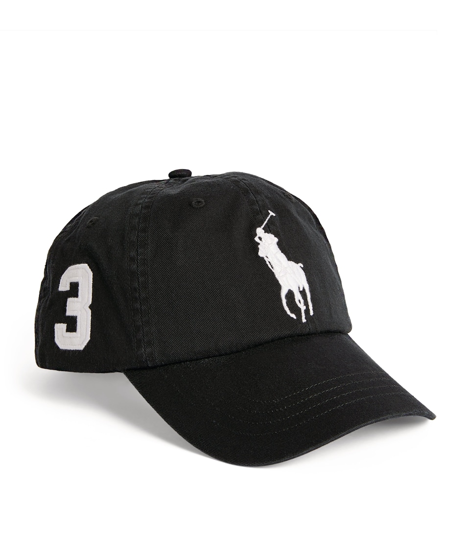 Cotton Big Polo Pony Cap