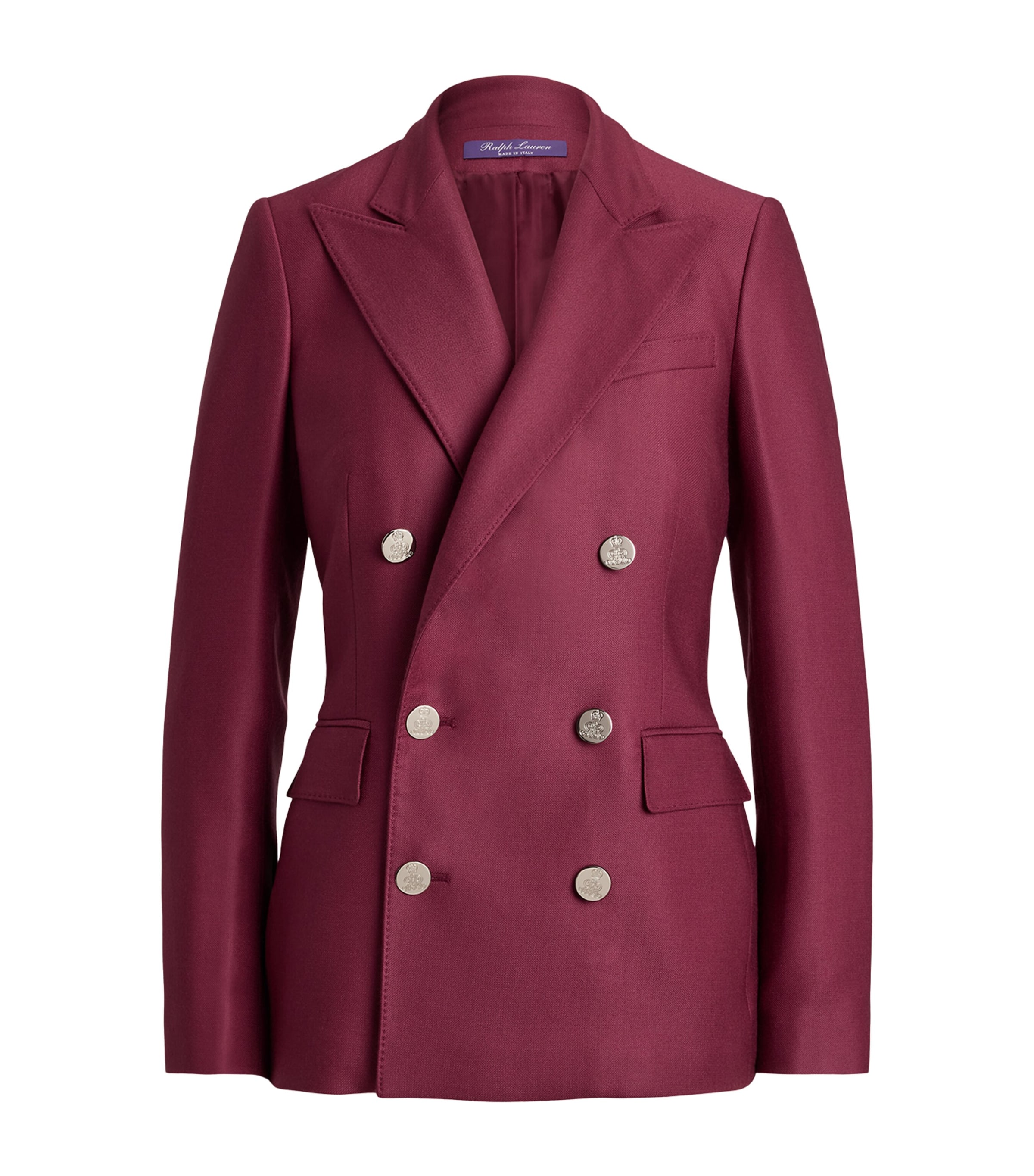 Ralph Lauren Collection Womens Cashmere Camden Blazer Carmine