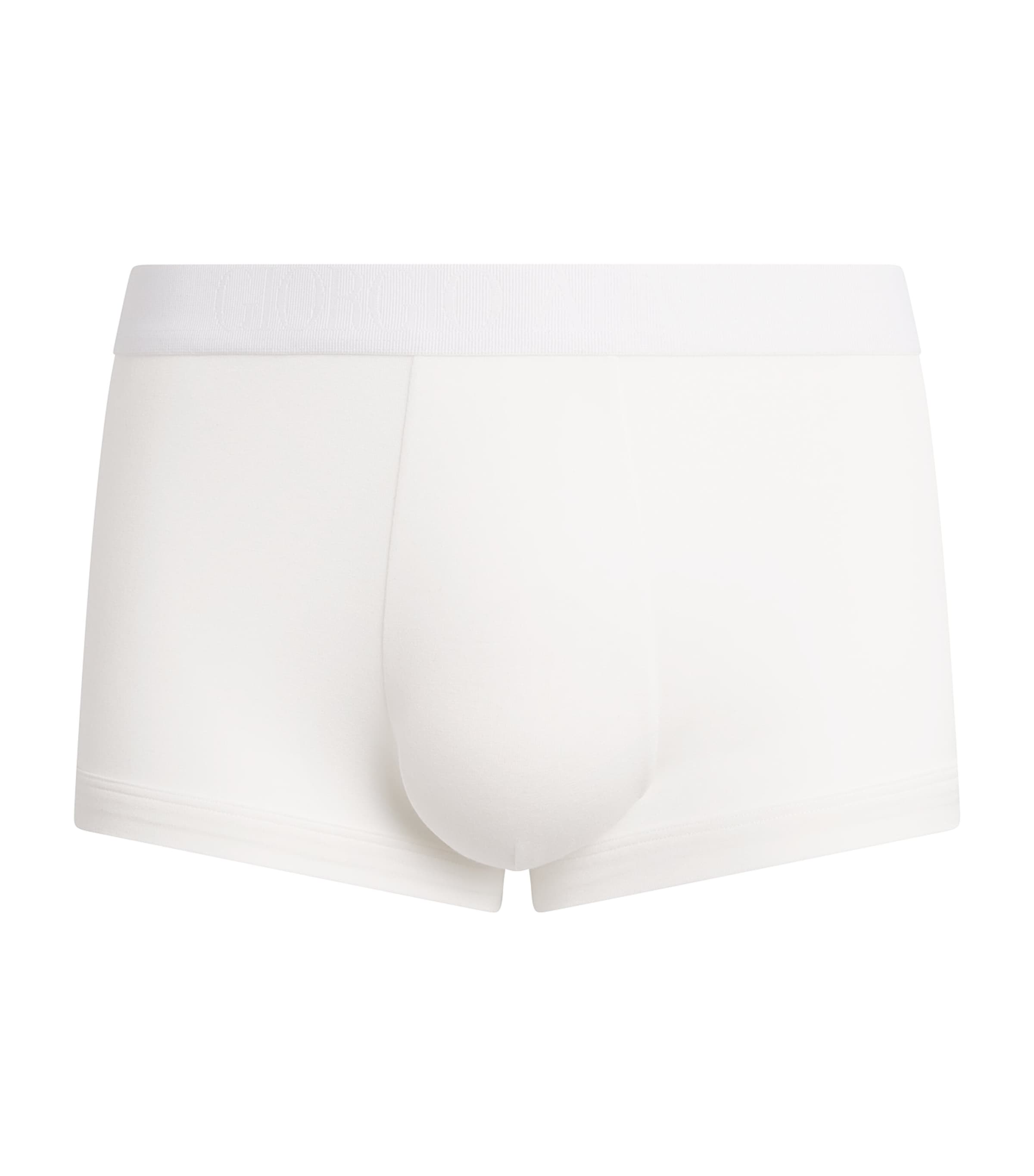 Giorgio Armani Mens Stretch-Jersey Logo Boxer Briefs