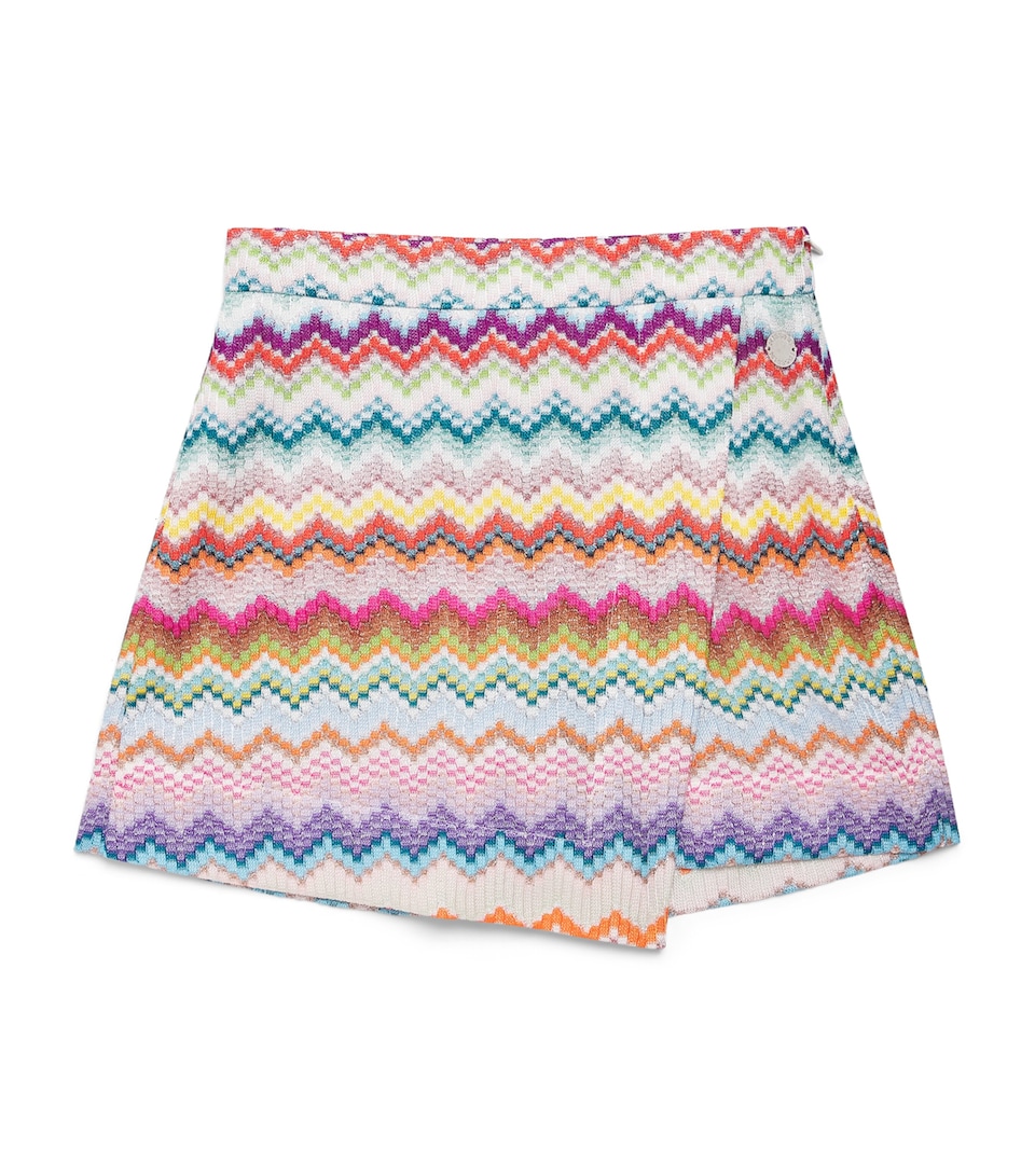 Missoni Kids Zigzag Metallic Skort (4-14 Years) Colourful