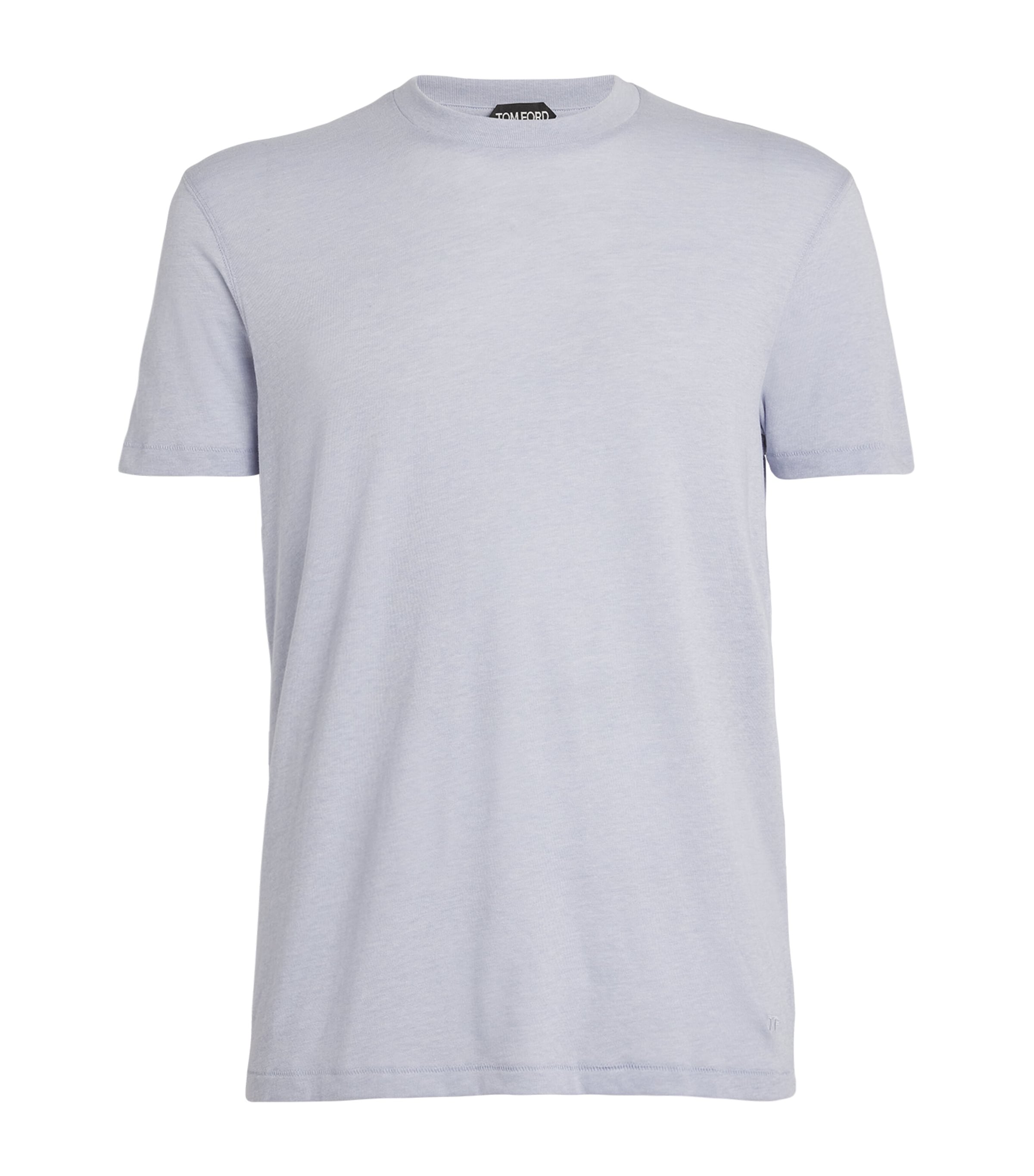 TOMFORD ロコフリントクルネックTシャツ TSJ560FAX835 XLBGO Tom Ford Logo print t-shirt - Black - Women | TSJ560FAX835XLBGO