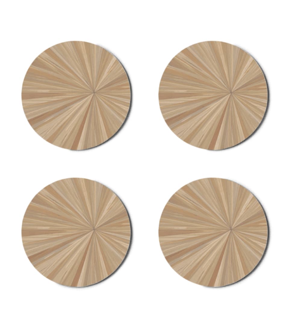 Set of 4 Soleil Round Coasters