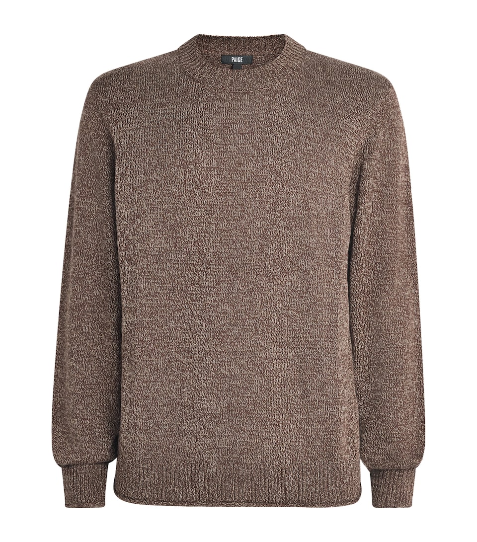 PAIGE Mens Cortazo Sweater Twisted Pinecone