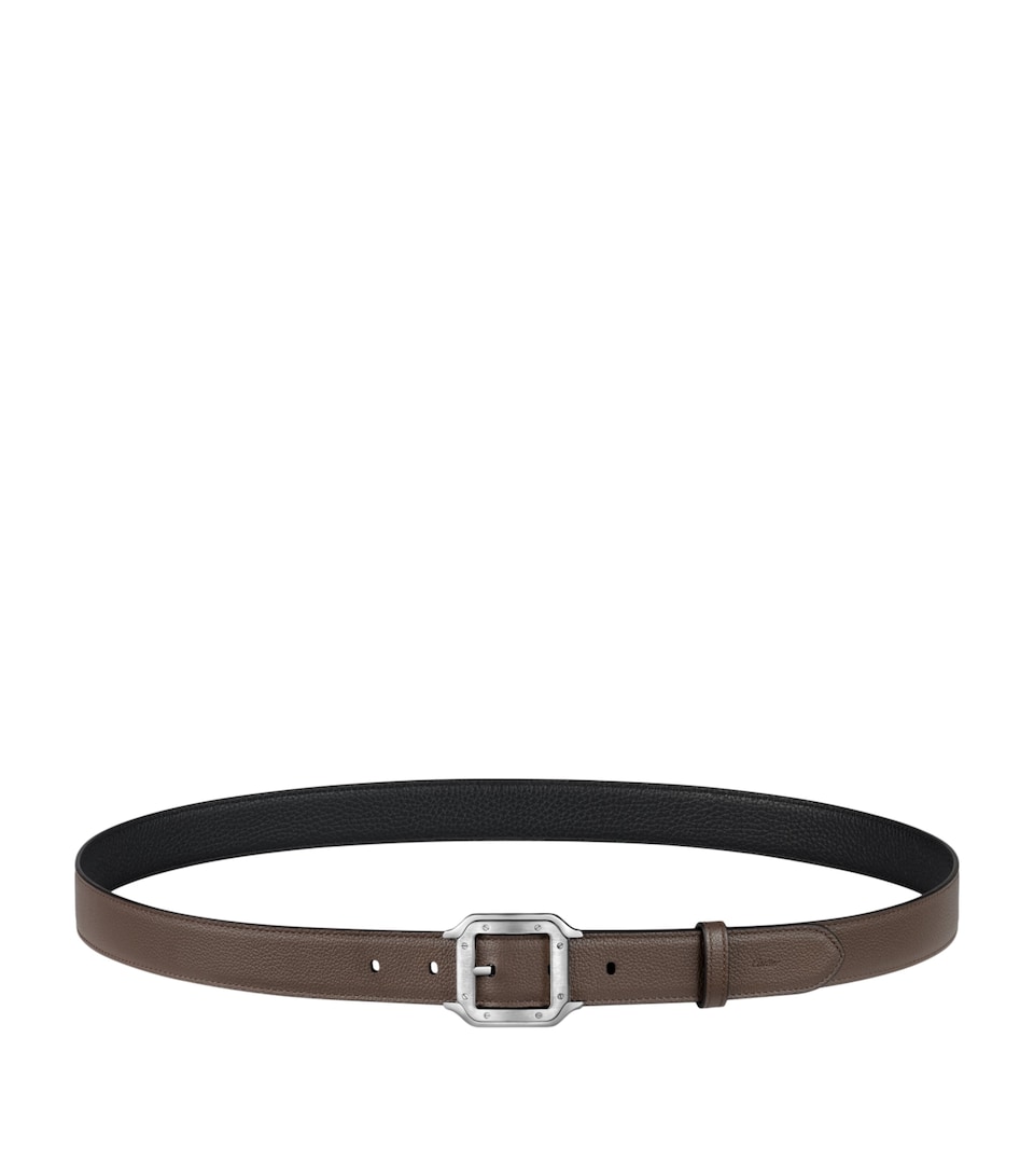 Leather Santos de Cartier Belt