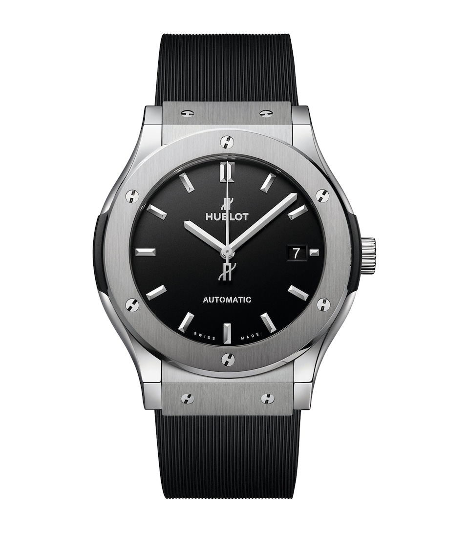 Hublot Titanium Classic Fusion Watch 45mm Black