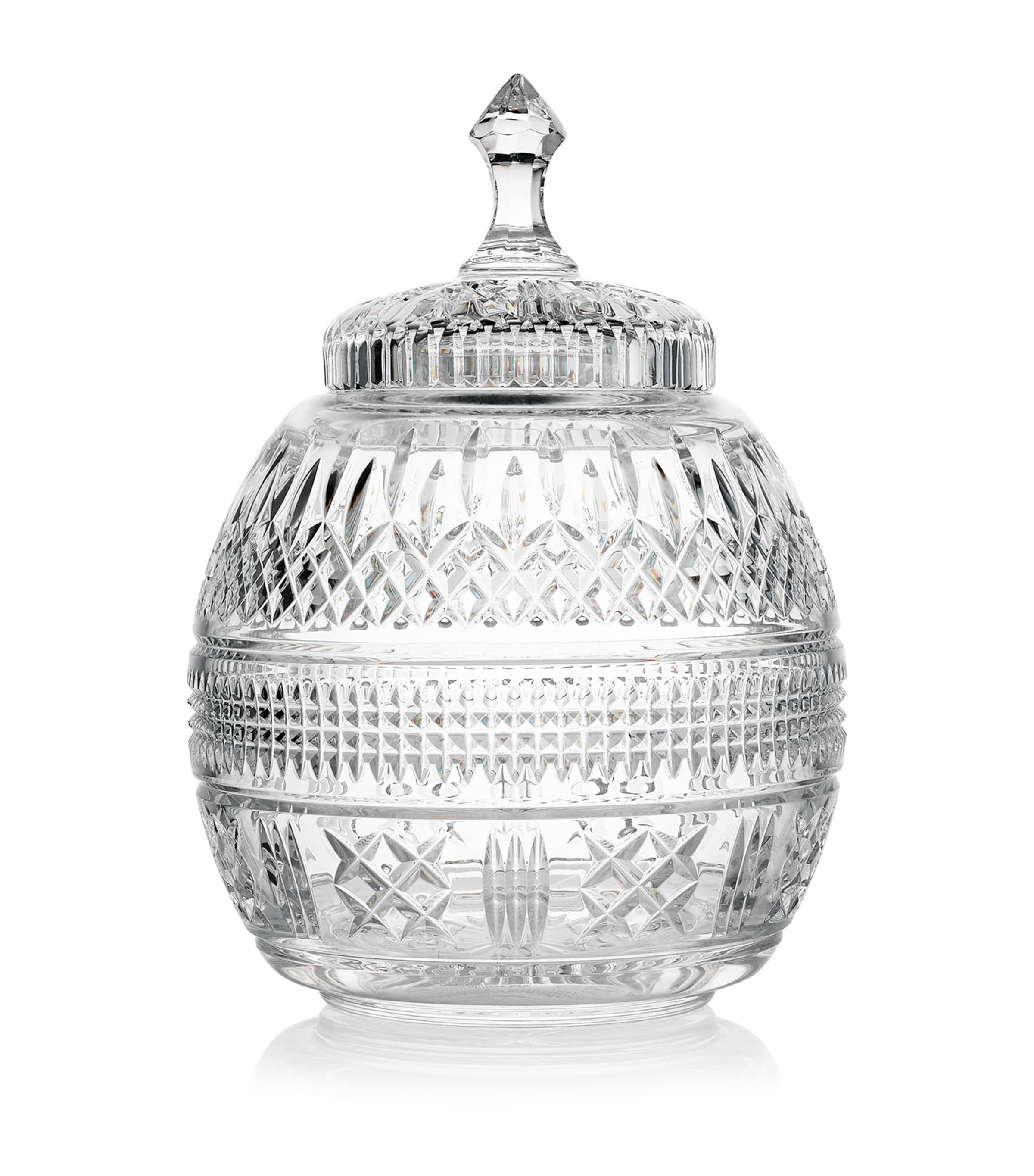Waterford Crystal Mastercraft Cookie Jar Clear