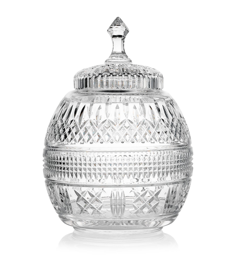 Waterford Crystal Mastercraft Cookie Jar Clear