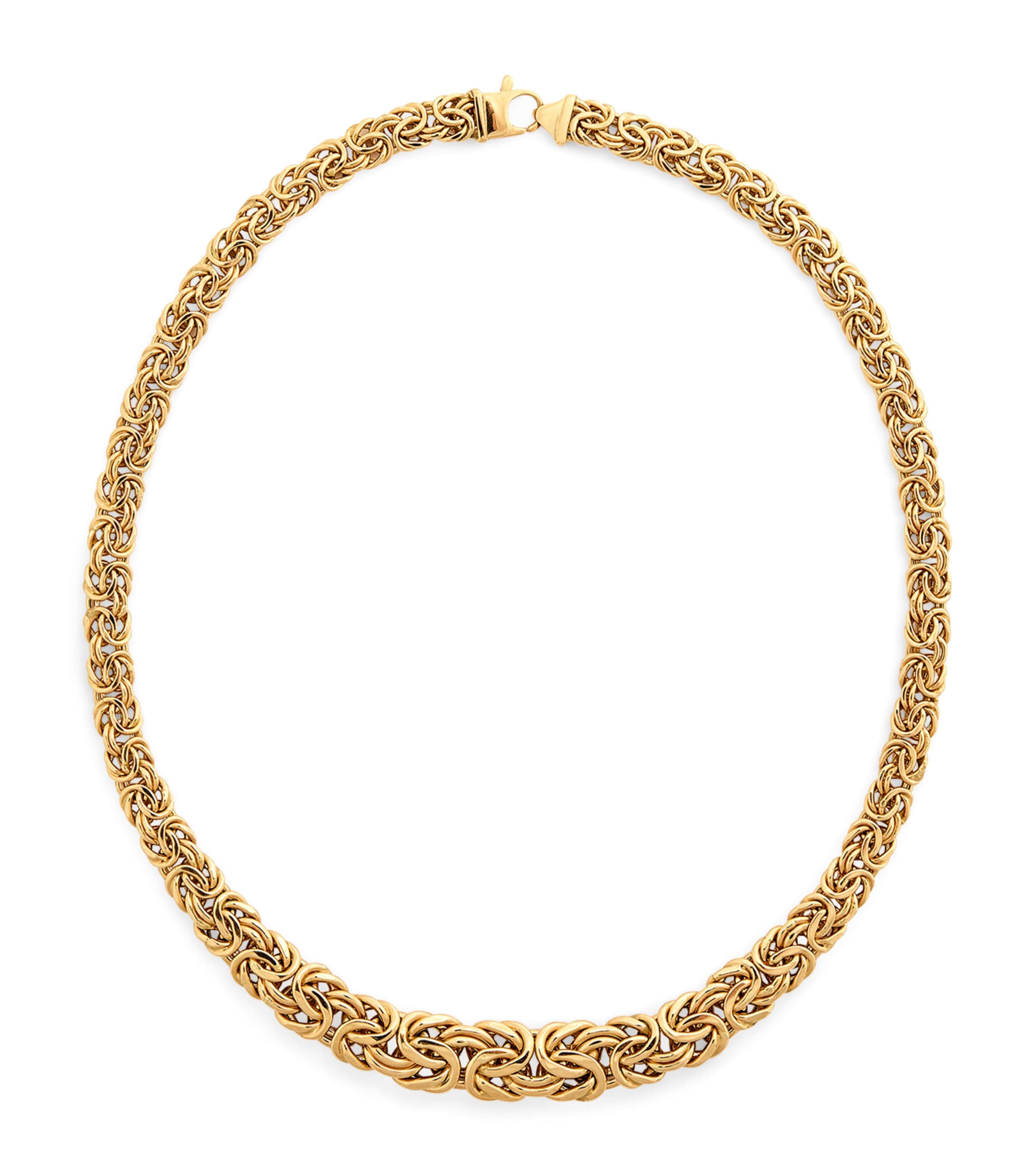 Yellow Gold Seduction of the Senses Empress Necklace