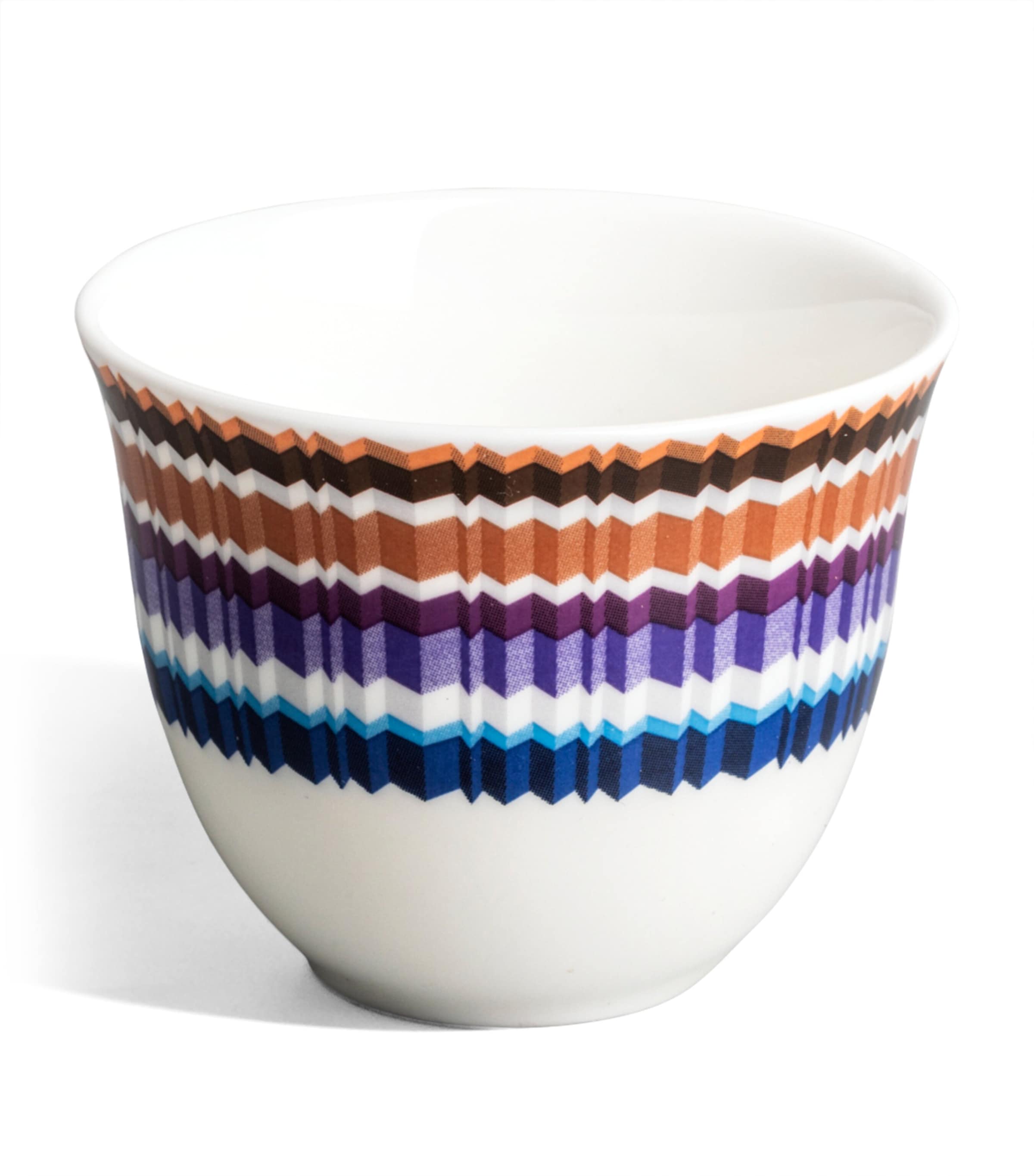 Missoni Porcelain WaveLux Espresso Cups (Set of 6) Multicolour
