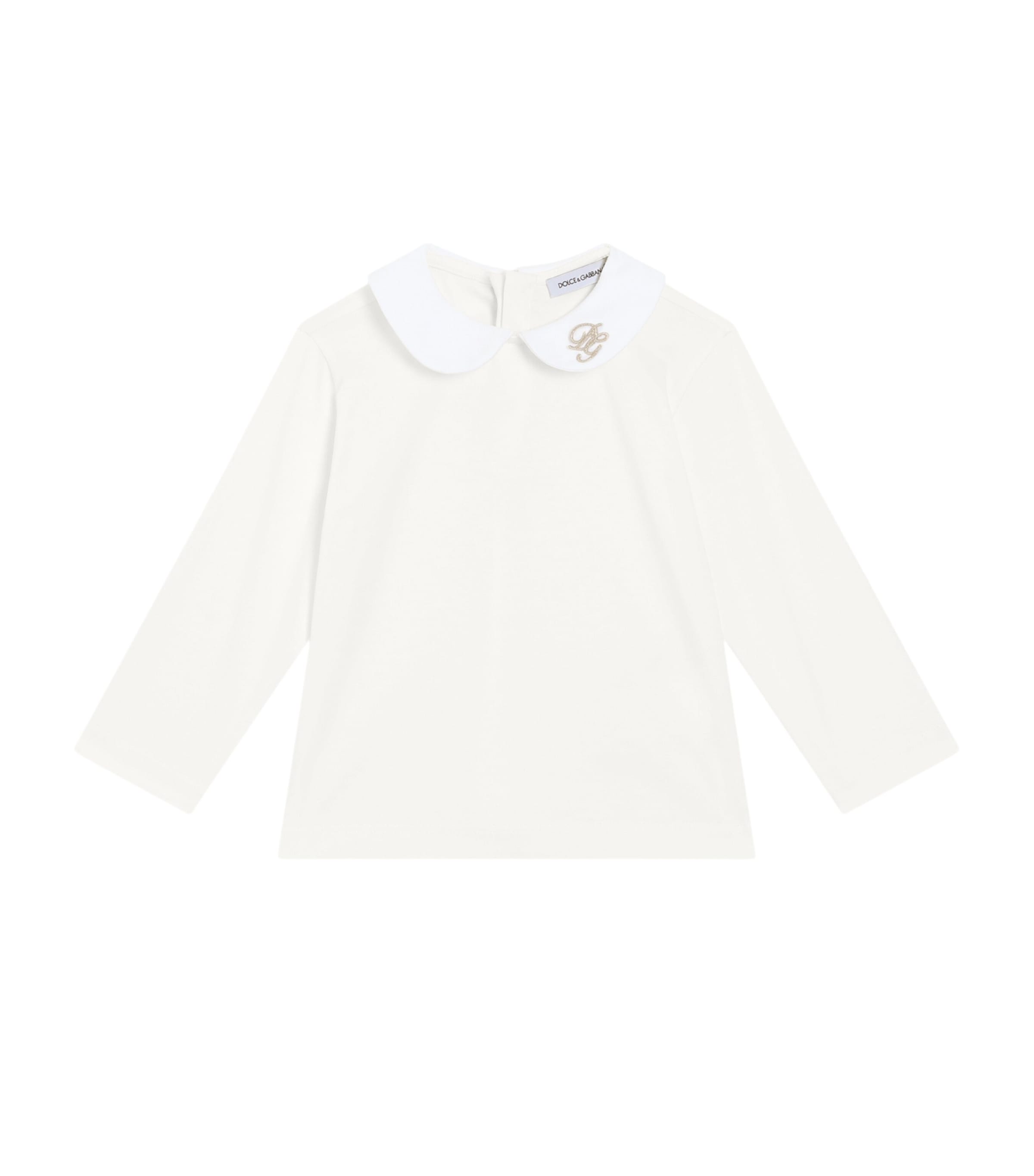 Embroidered-Detail Top (3-30 Months)