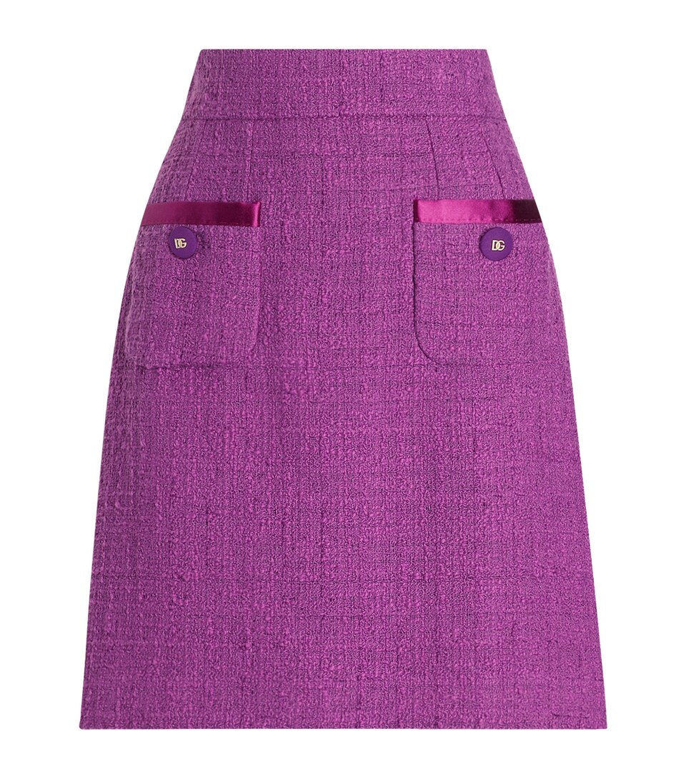 Tweed Mini Skirt