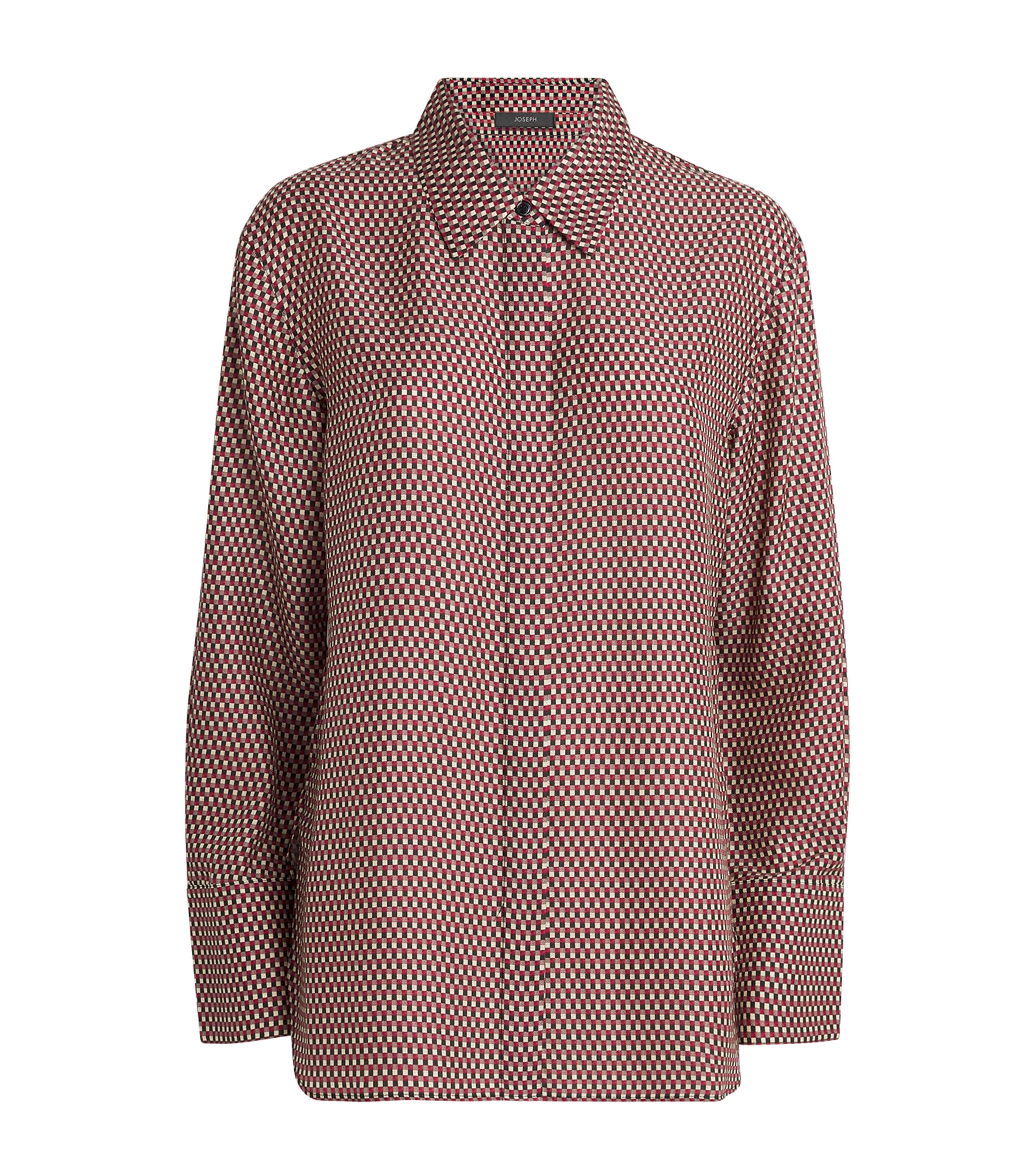 Check Print Joe Blouse