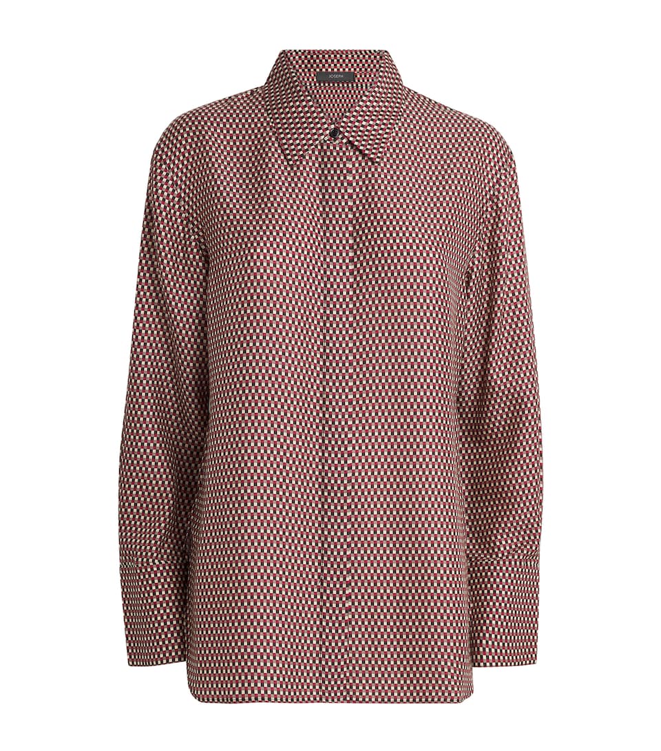 Check Print Joe Blouse