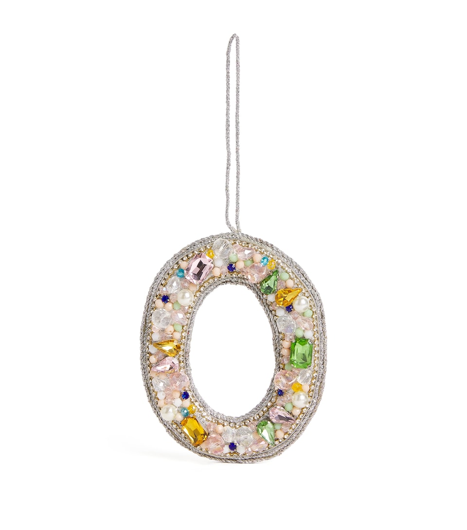 Embellished O Tree Decoration