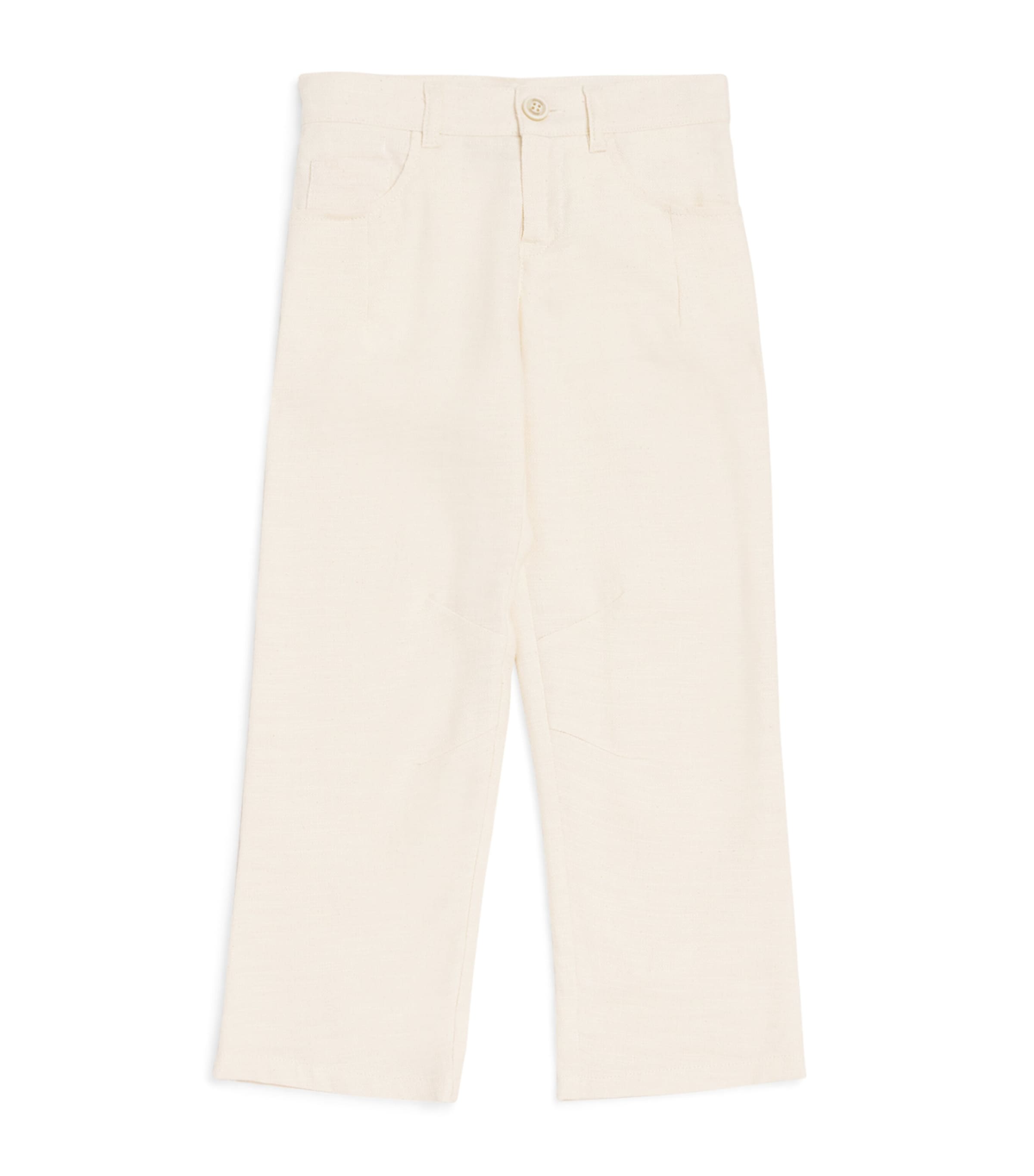 Eleventy Kids Cotton-Linen Chinos (2-16 Years)